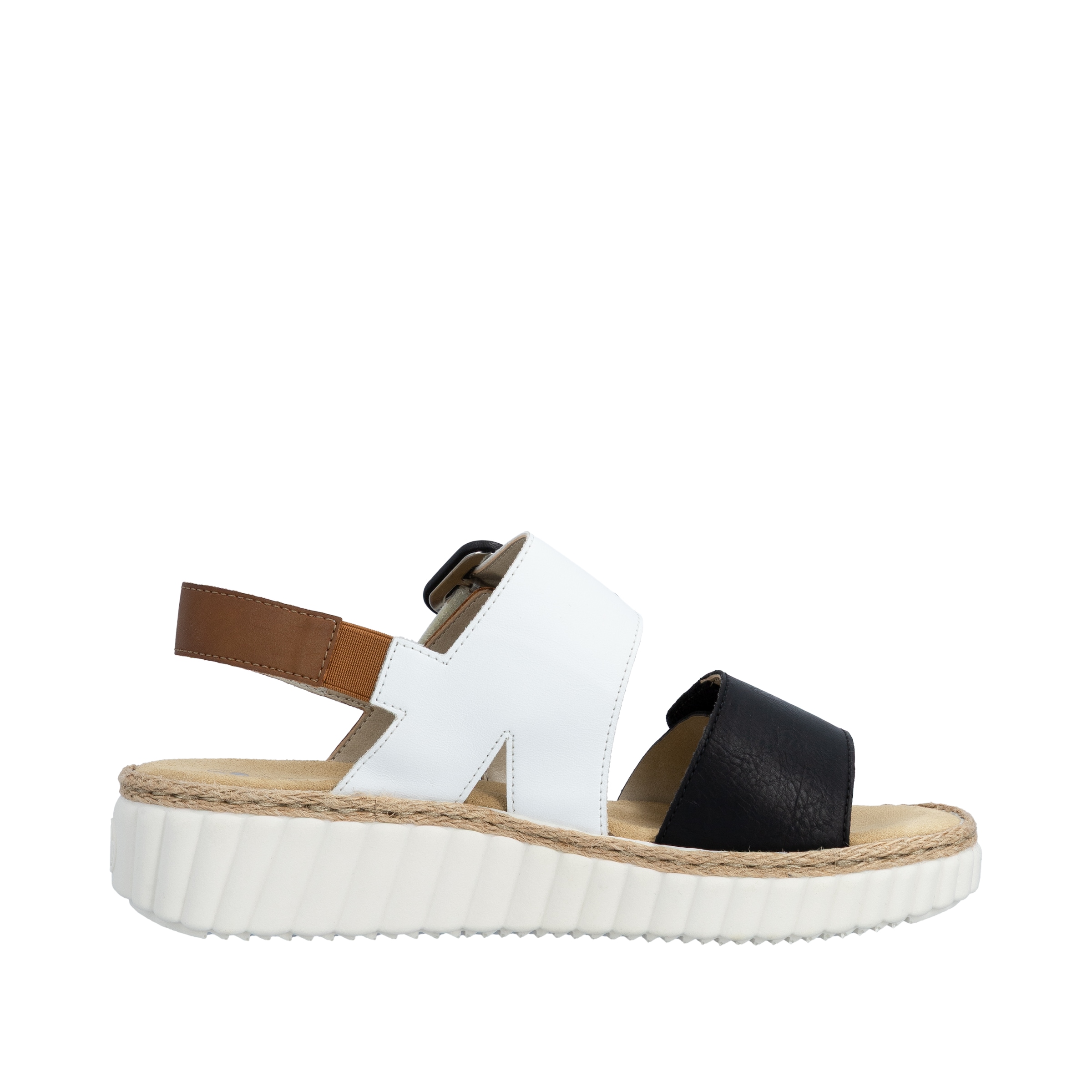 Rieker Plateausandale  Sommerschuh, Sandalette, Keilabsatz, in bequemer Form