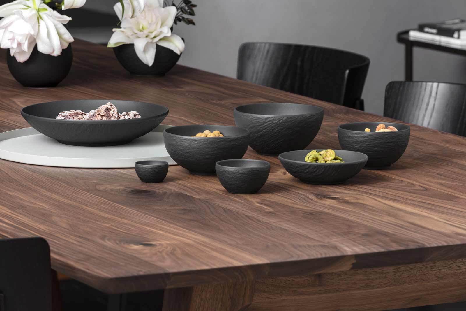 Villeroy & Boch Eierbecher »Eierbecher Manufacture Rock ø 4,8 cm schwarz«