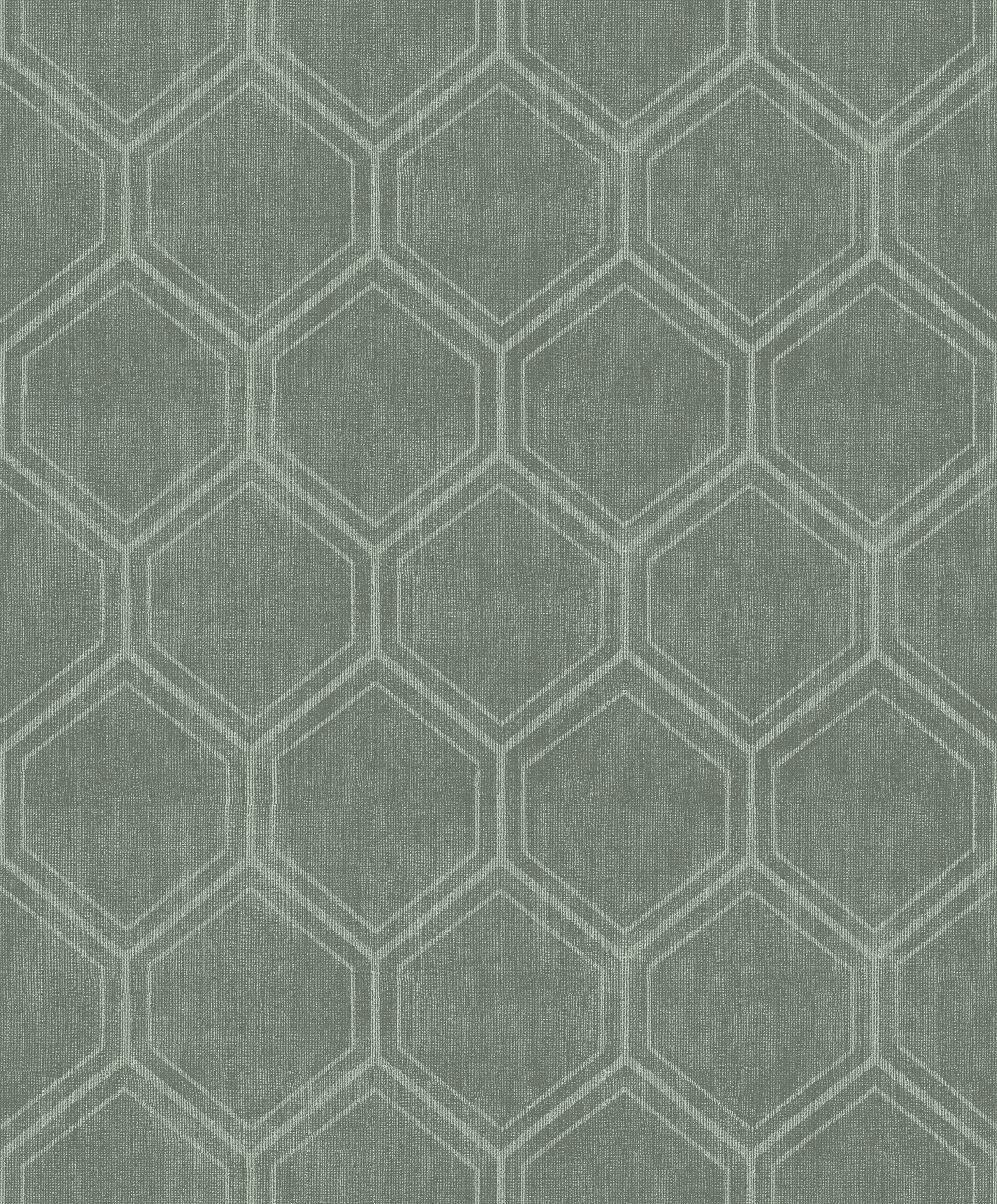 Superfresco Easy Vliestapete "Hexagon" 3D-Optik texturiert 3D-Optik