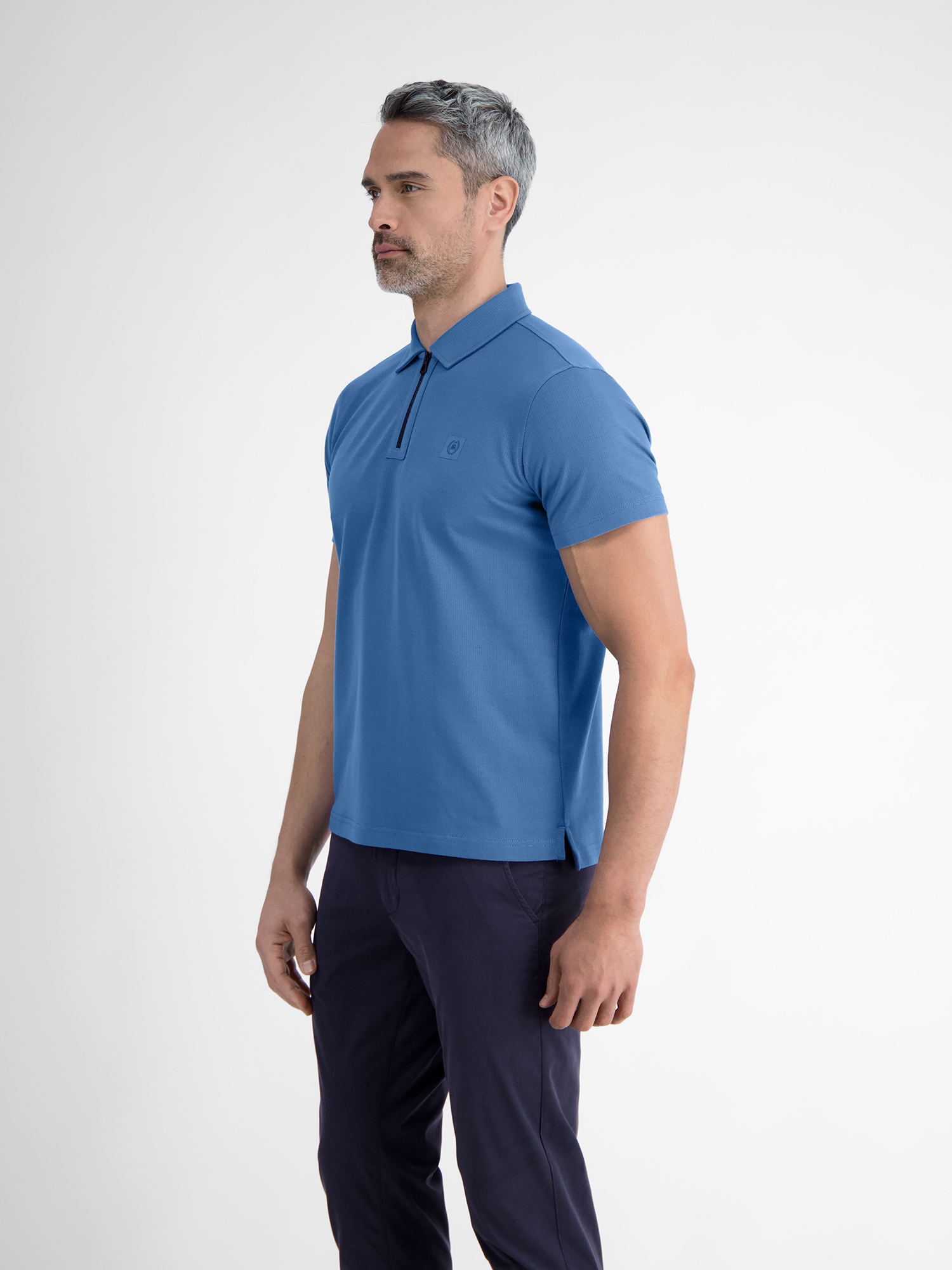 LERROS Poloshirt »LERROS Herren Poloshirt mit Reißverschlusskragen«