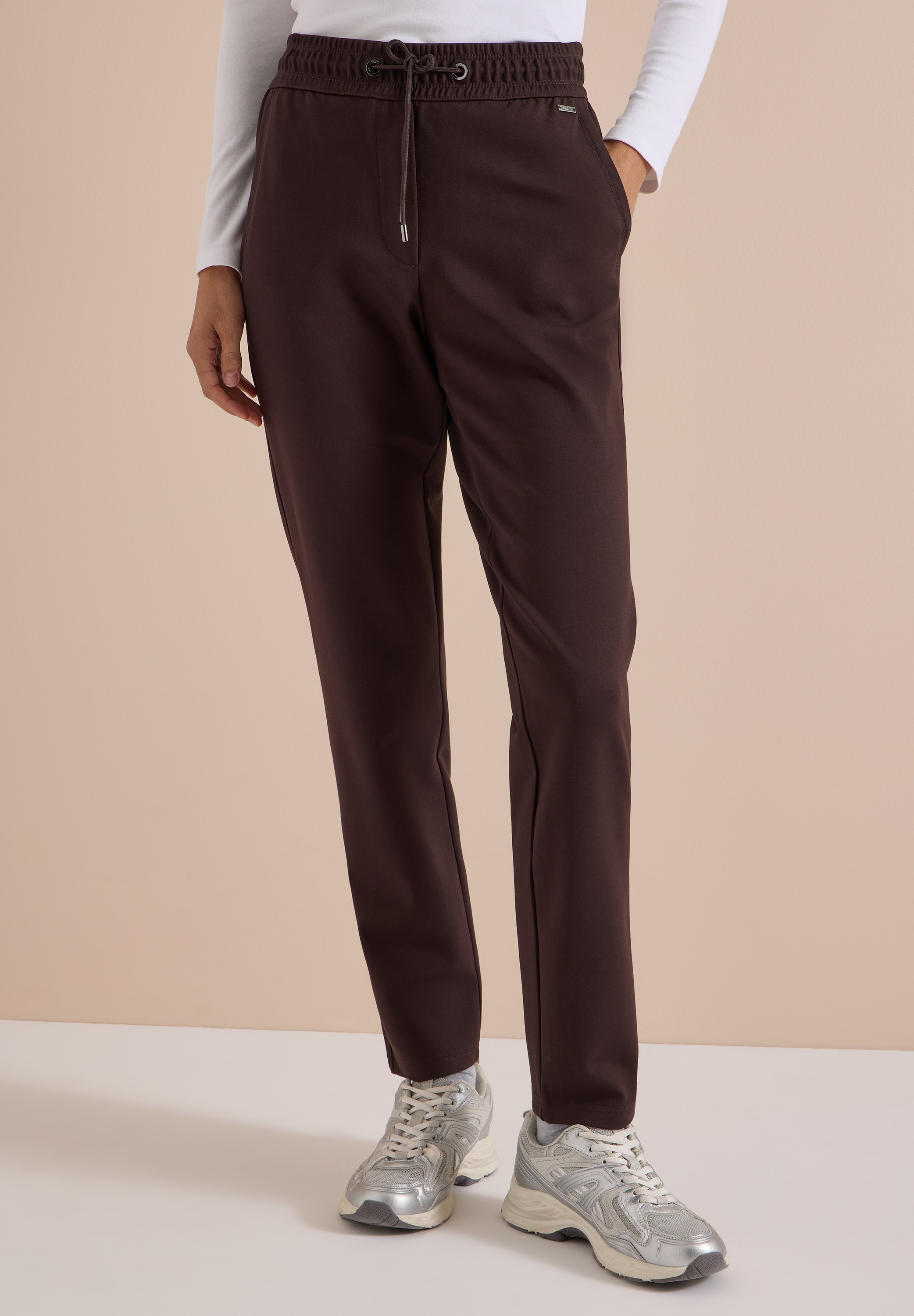 Cecil Stoffhose Middle Waist
