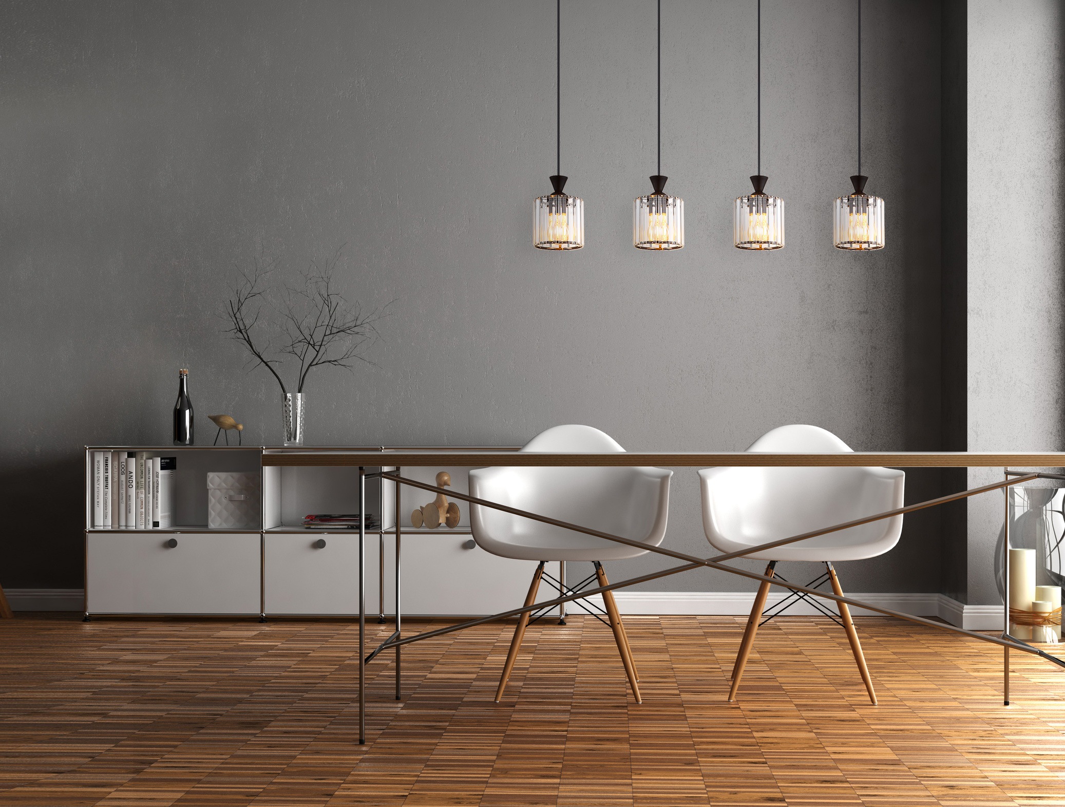 GLOBO LIGHTING Hängeleuchte »JORDANA«, Leuchtmittel E27 | ohne Leuchtmittel, Hängelampe/Pendelleuchte/Esszimmer/Wohnzimmer/Esstisch