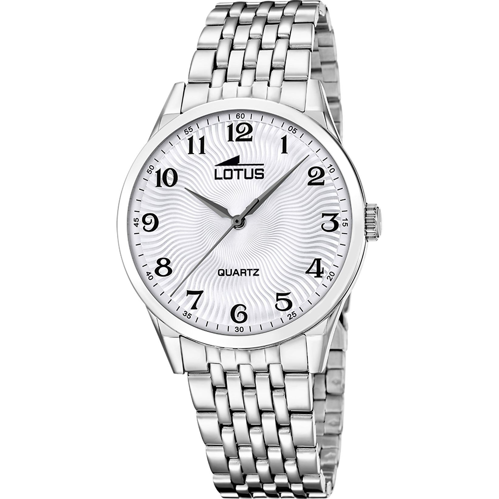 Lotus Quarzuhr »Classic Steel« Armbanduhr, Damenuhr, Herrenuhr, Edelstahlarmband, analog