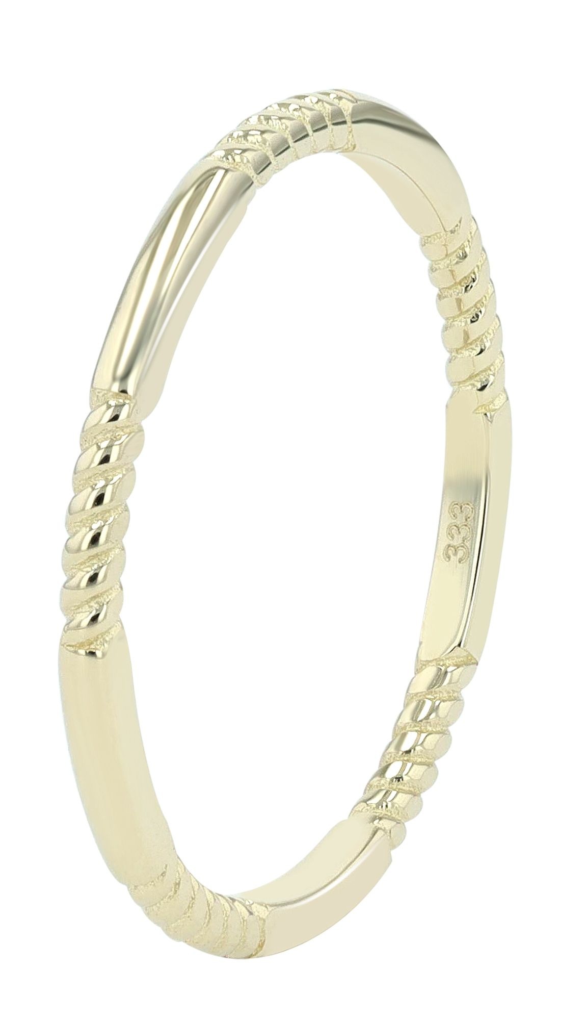 Fingerring ADELIA´S "Damen Ring aus 333 Gold" Gr. 56, gold, Fingerringe, Damen, 56, Fingerring 2