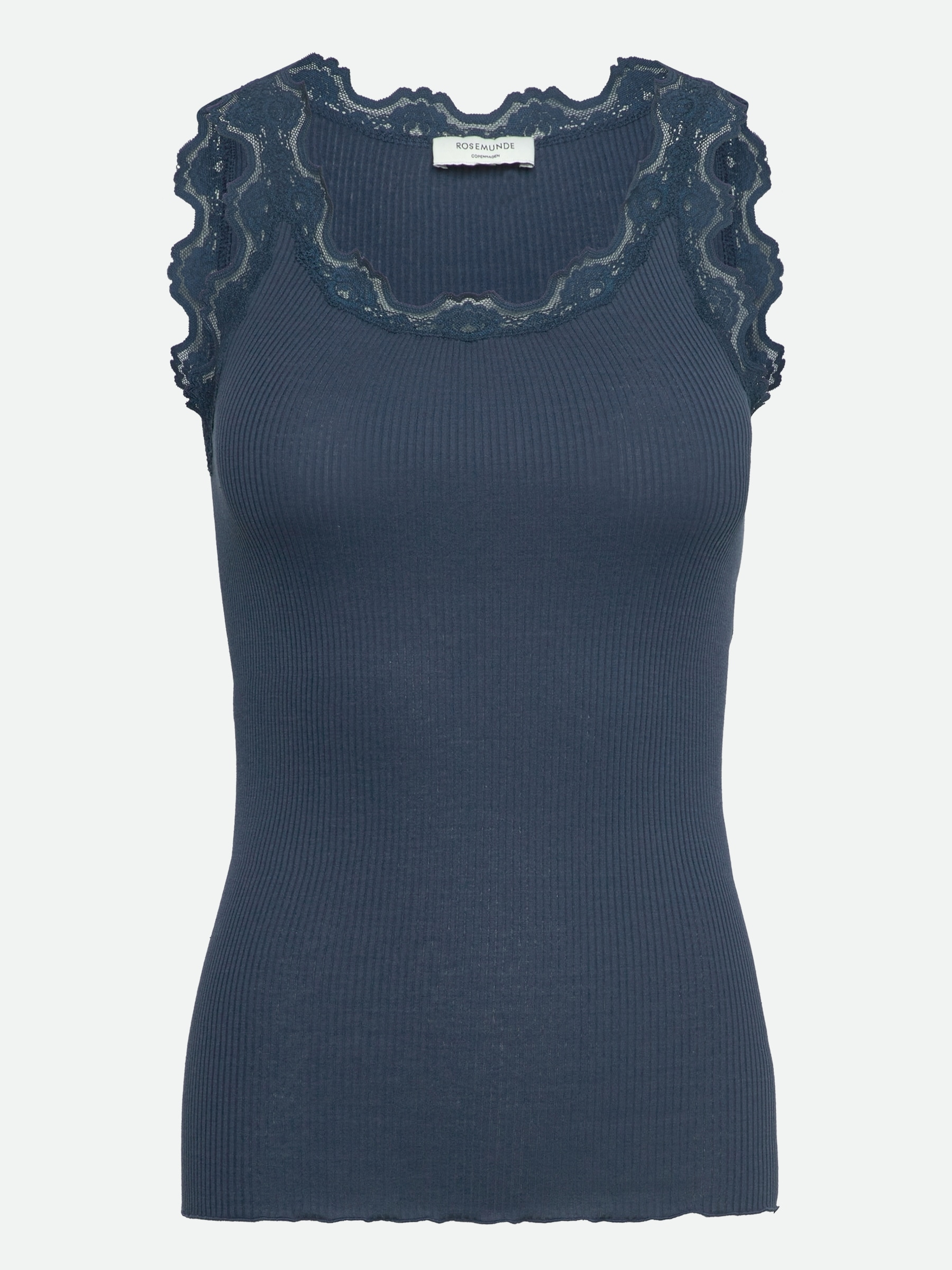 rosemunde Tanktop "Babette Silk Top", wunderschöner Vintage-Spitzenbesatz a günstig online kaufen