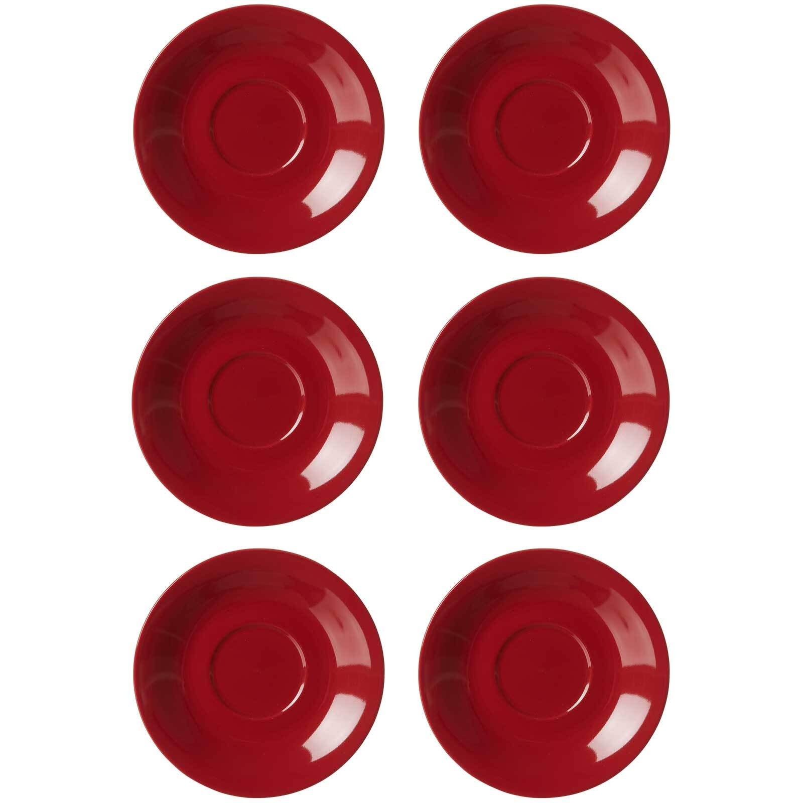 Ritzenhoff & Breker Untertasse "Jumbountertassen Doppio ø 17 Cm 6er Set"