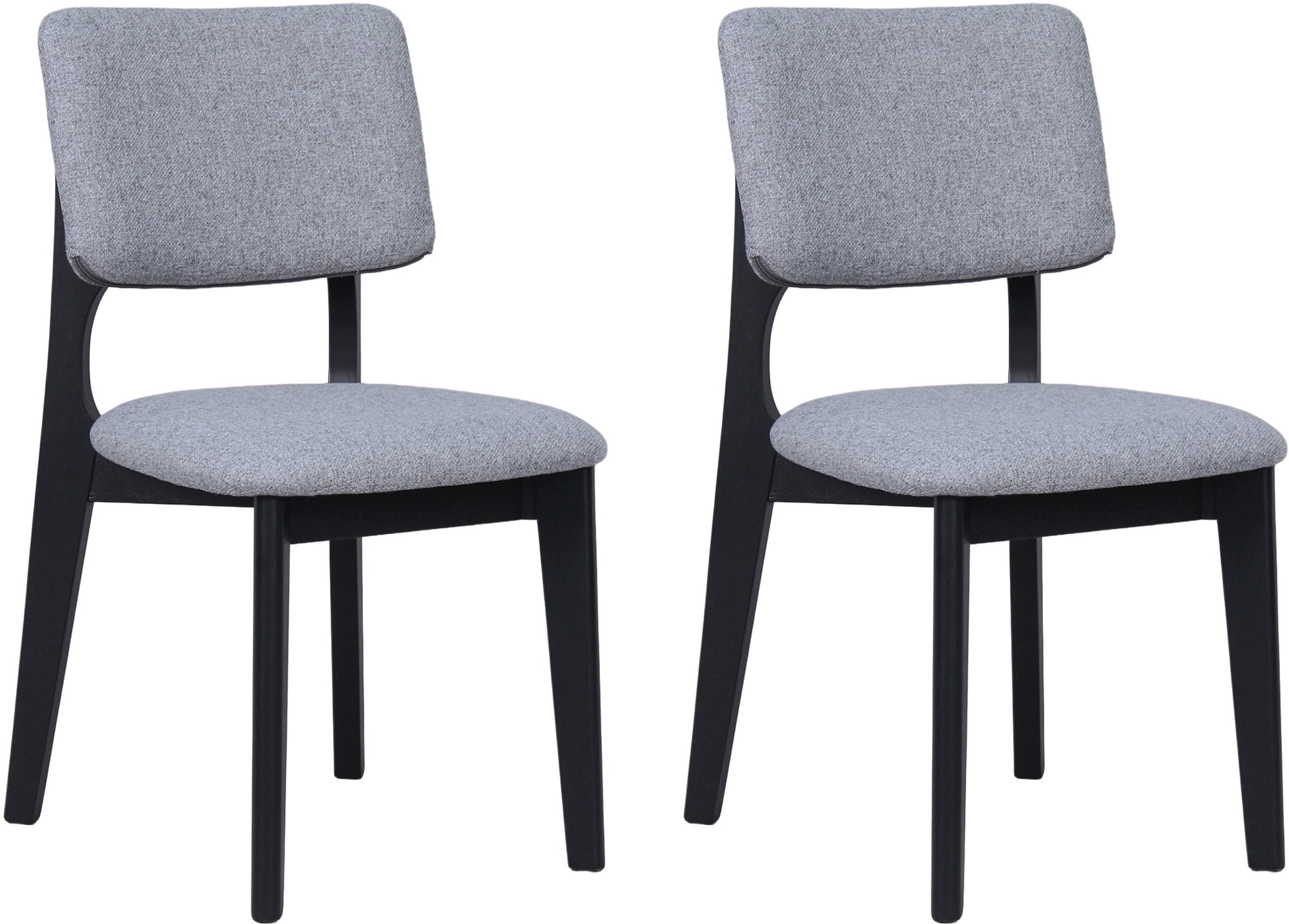 byLIVING Esszimmerstuhl "Elsa" (Set) 2 Stk. Webstoff modern gemütlicher Mas günstig online kaufen
