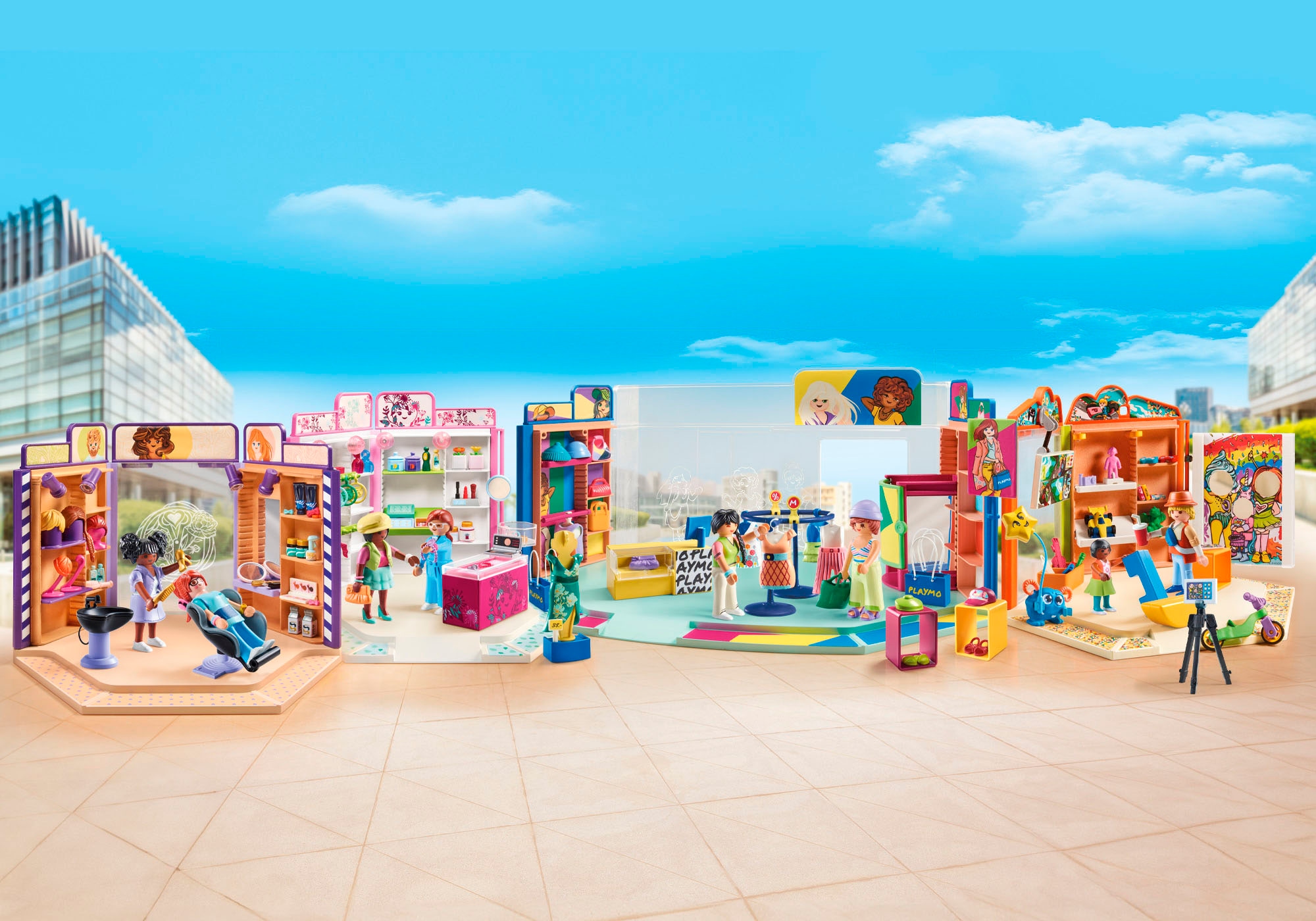 Playmobil® Konstruktions-Spielset »Spielwarenladen (71536), My Life«, (78 St.), Made in Europe