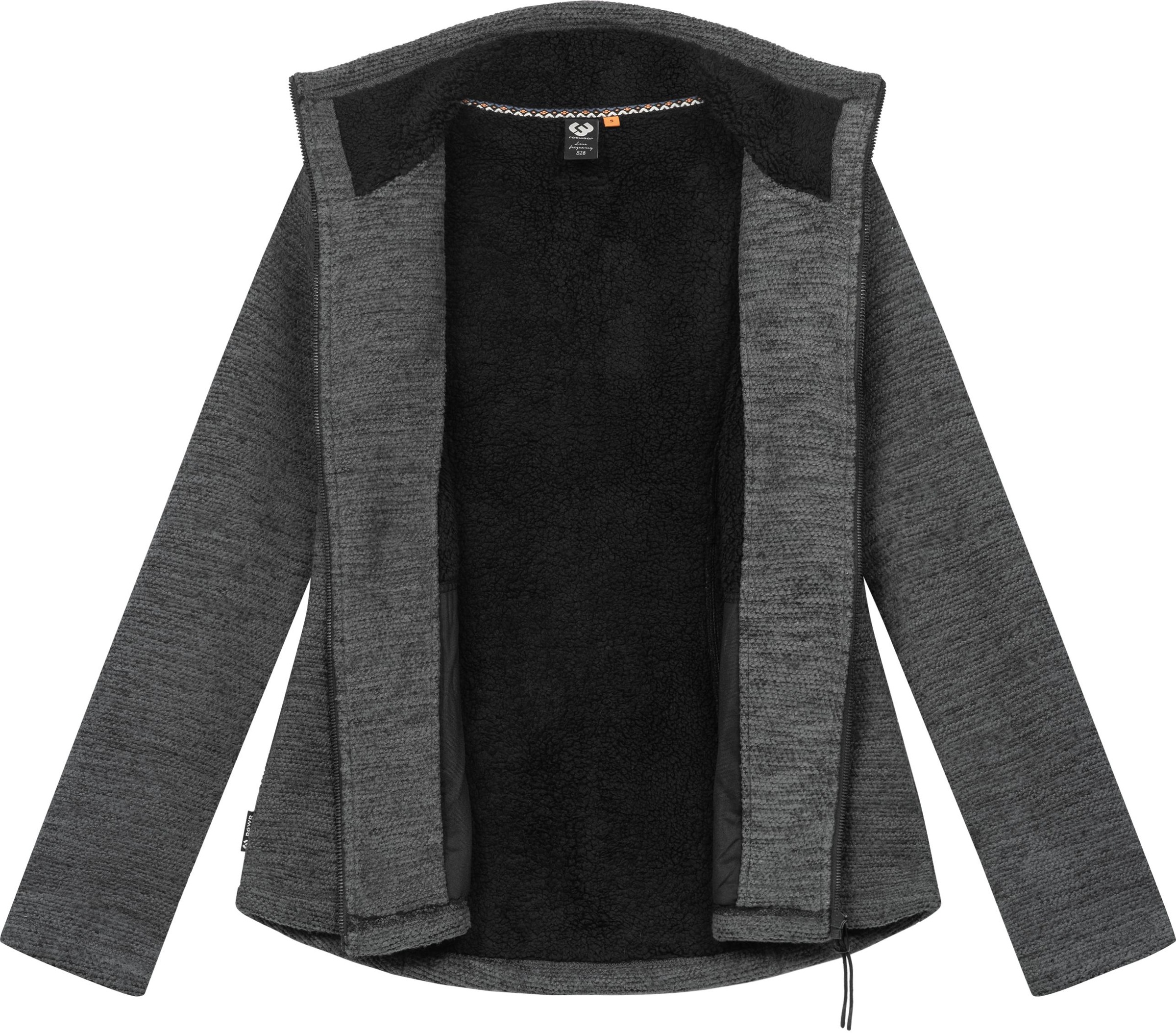 Ragwear Strickjacke »Liram Melange«, Kuschelige Übergangsjacke in Strick-Optik