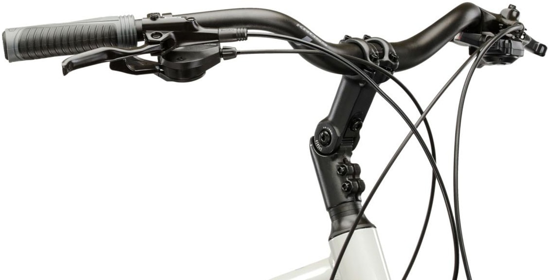 Kross Trekkingrad »Herren-Trekkingrad 28" Trans 5.0 Grau 18 Gänge« 18 Gang Shimano CUES U3020 Schaltwerk Kettenschaltung