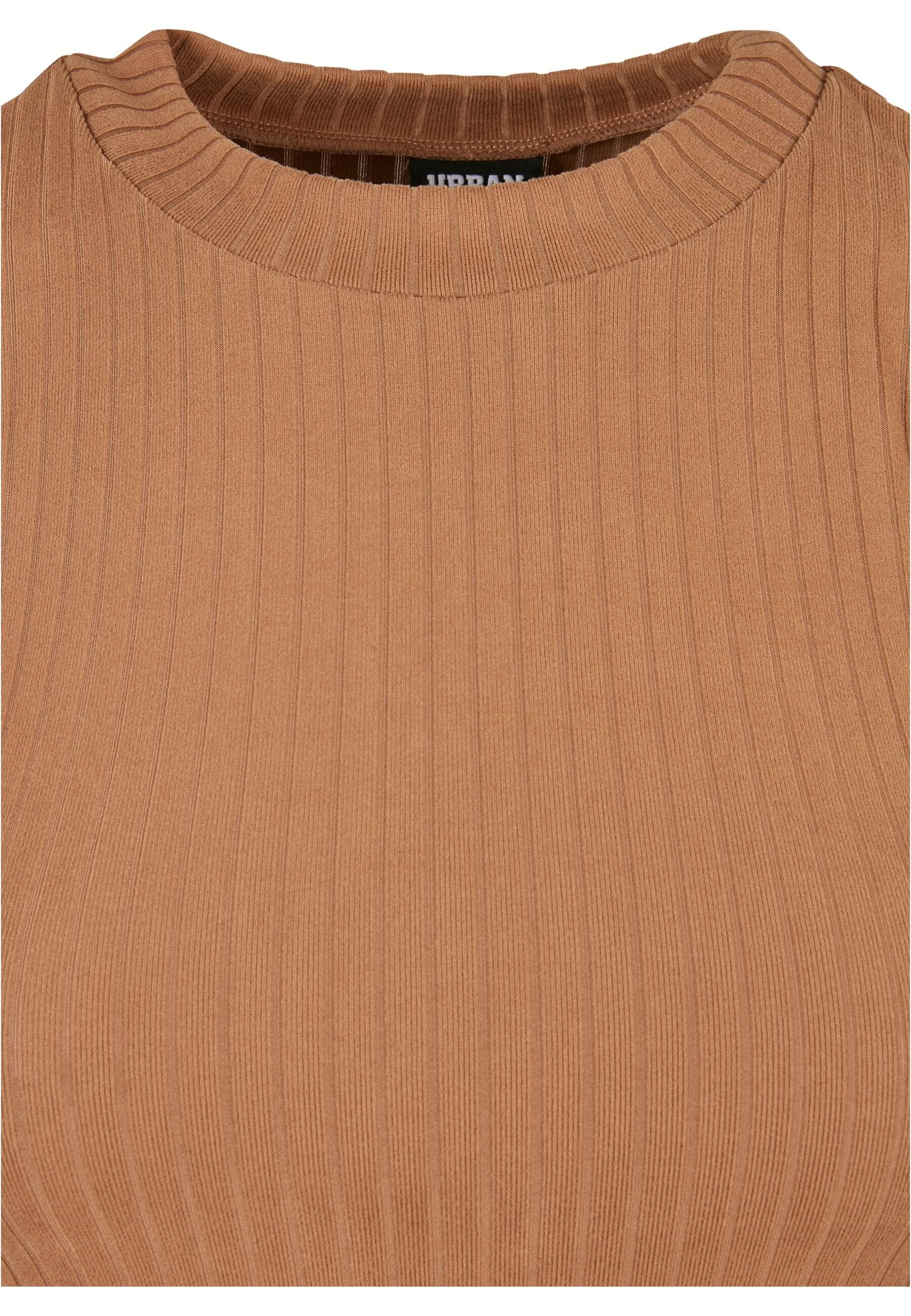 URBAN CLASSICS T-Shirt »Urban Classics Damen Ladies Short Rib Tee«