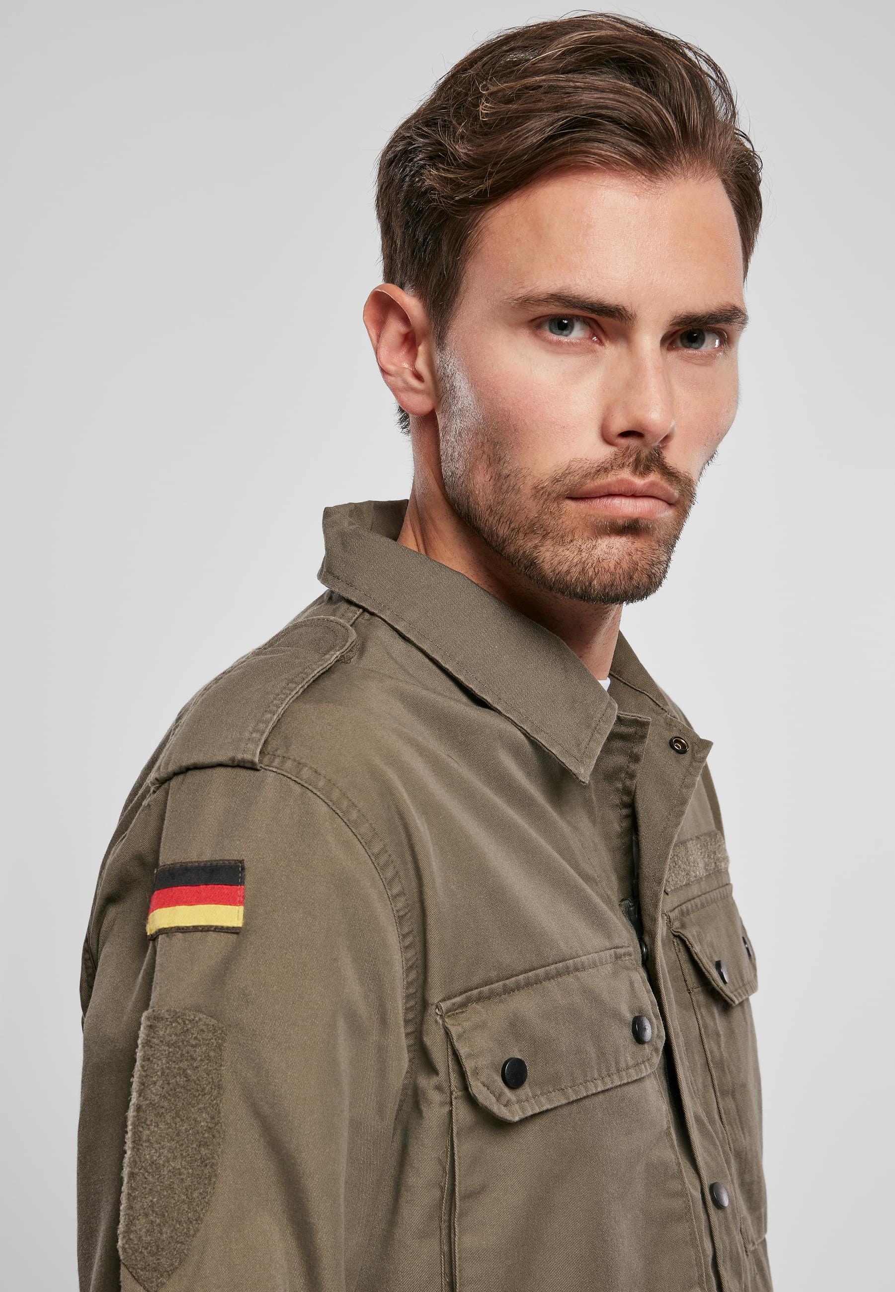 Brandit Kurzarmhemd »Brandit Herren BW Feldbluse«, (1 tlg.)
