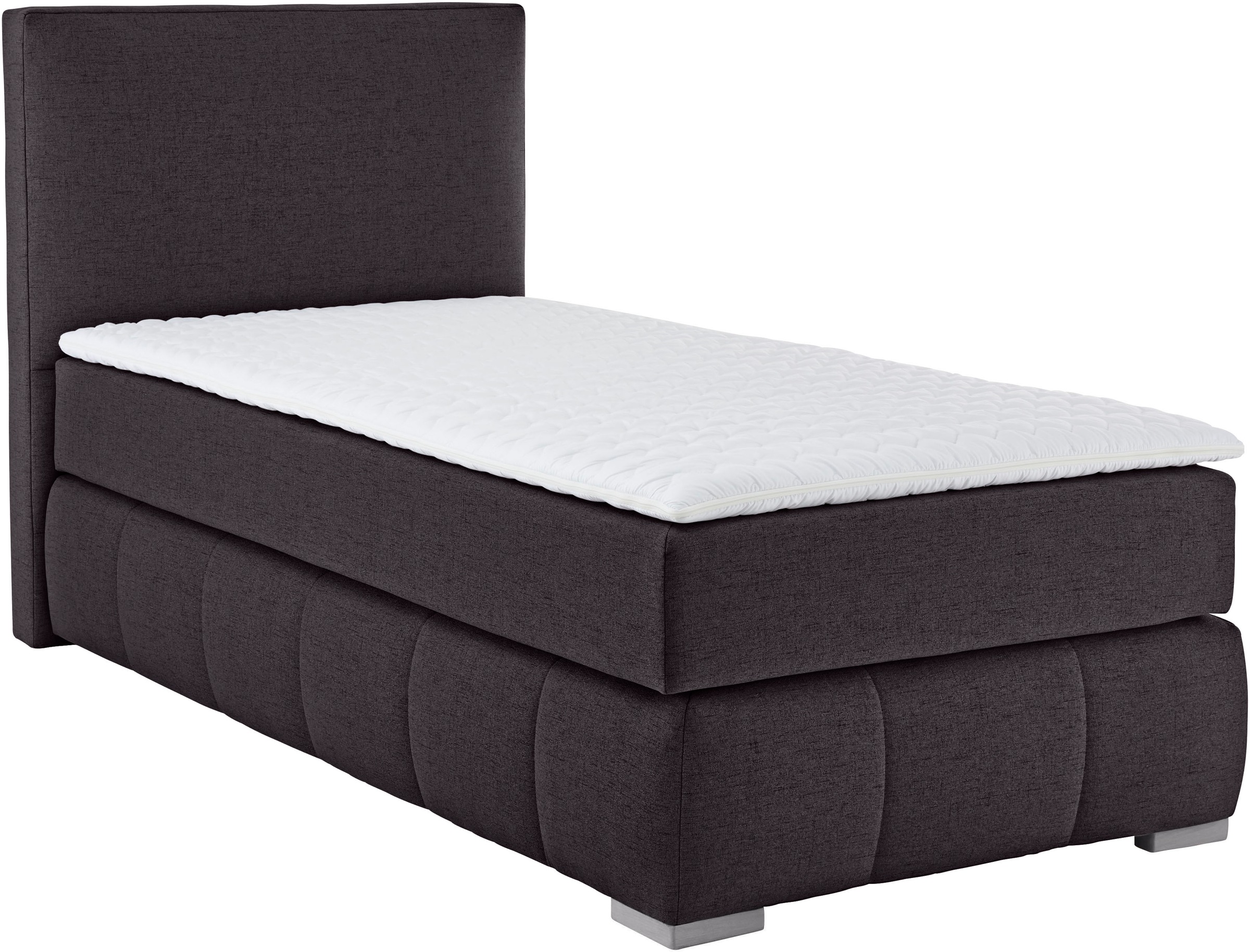 Home affaire Boxspringbett »Wehma«, inkl. Topper in 3 verschiedenen Matratzen, auch in Samtstoff