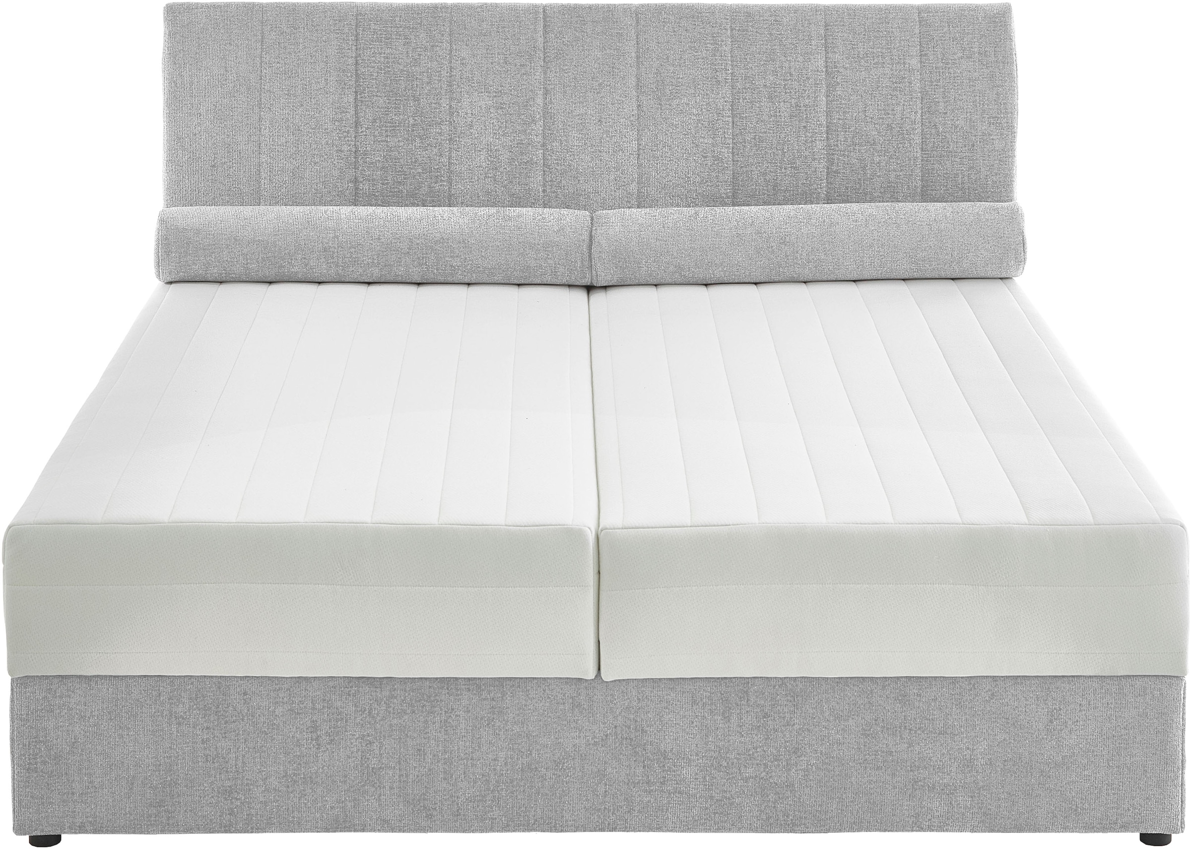 ATLANTIC home collection Boxbett »ALISIA«, mit Taschenfederkern, Bettkasten und Kissenrolle im Originalbezug