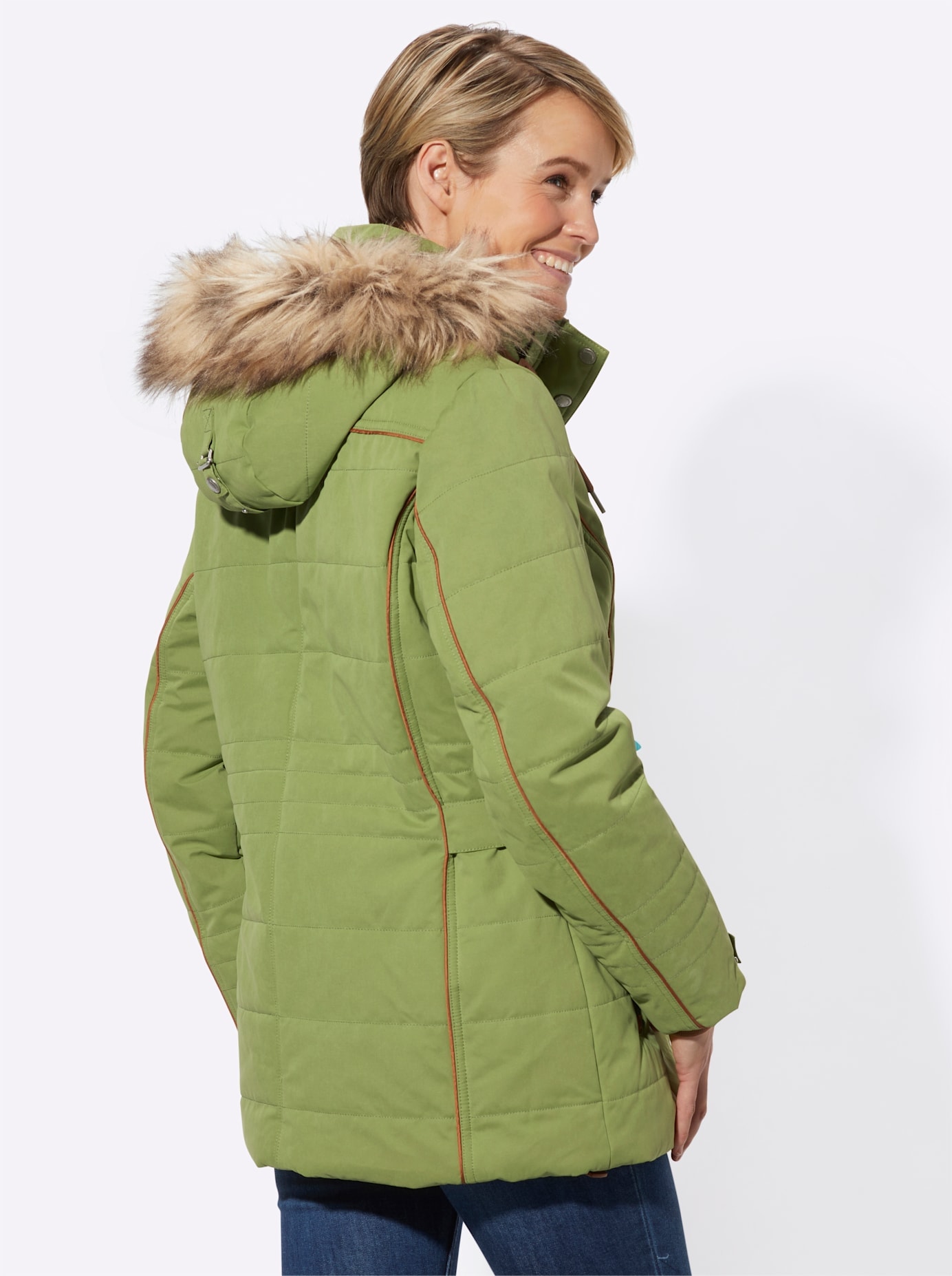Casual Looks Steppjacke, mit Kapuze