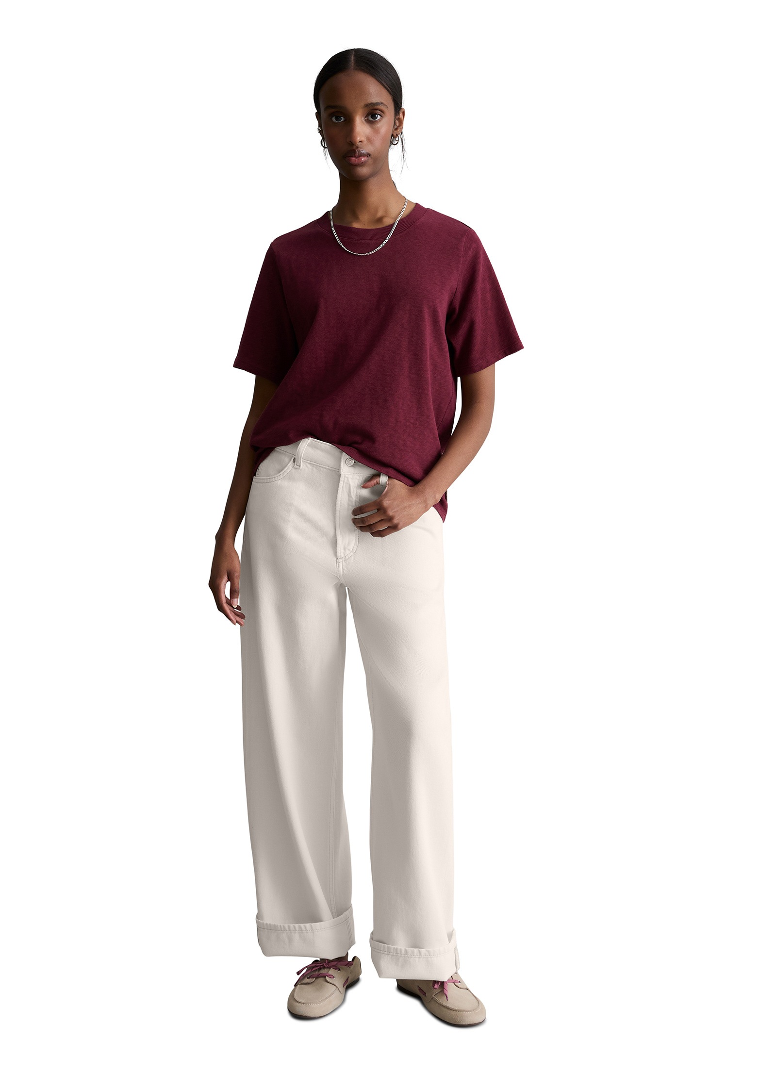 Marc O'Polo DENIM T-Shirt »aus softer Bio-Baumwolle«