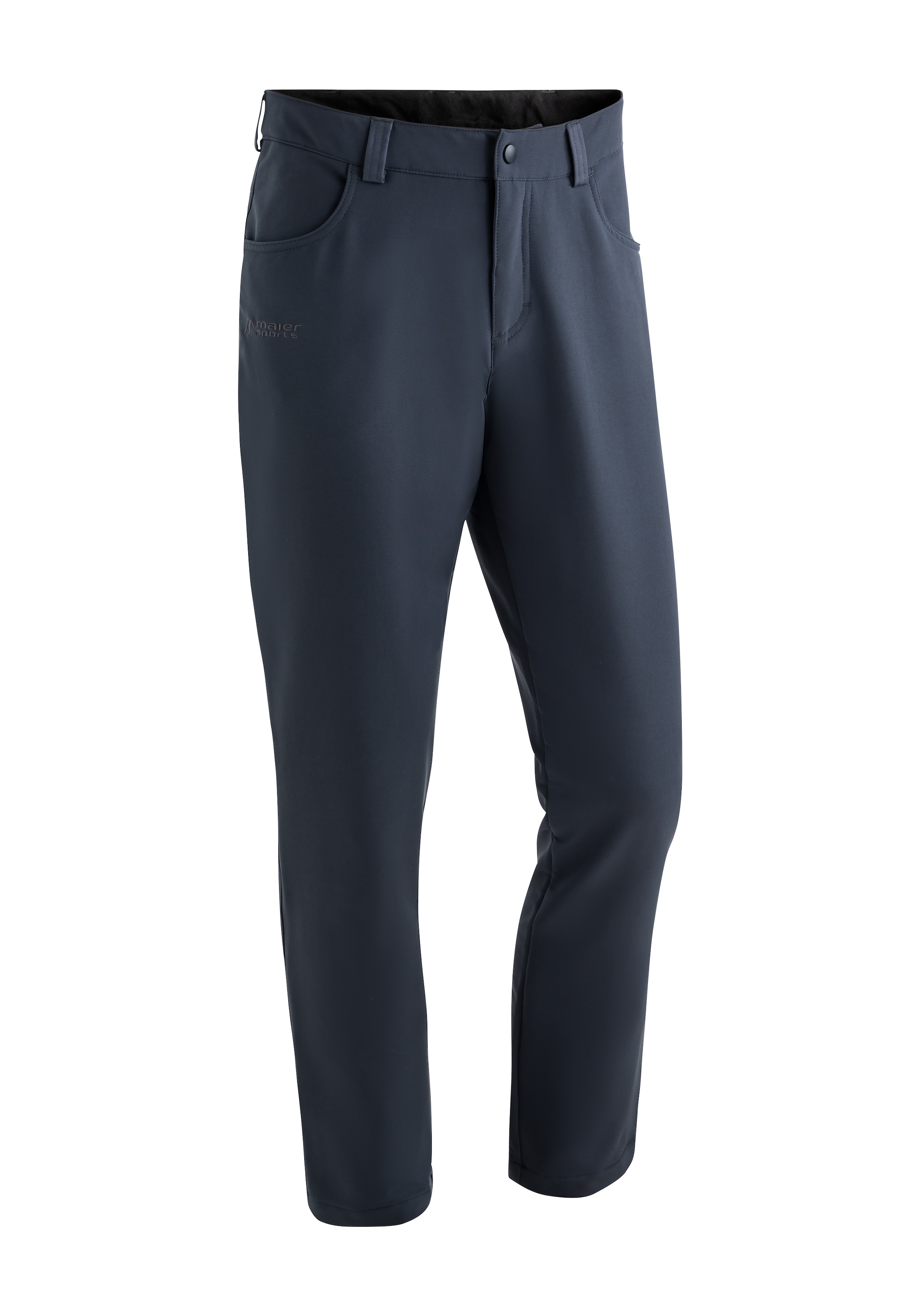 Maier Sports Funktionshose "Charles", Herren Outdoorhose, elastische Hose mit Fleece Innenseite, Regular fit