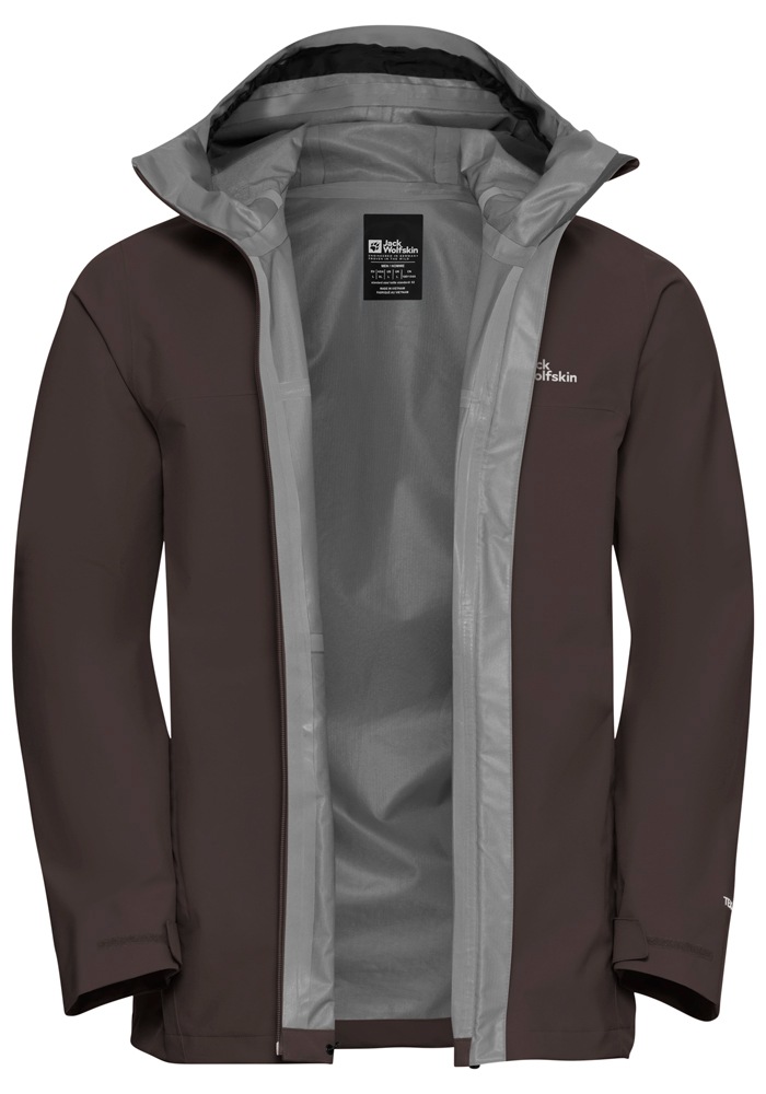 Jack Wolfskin Funktionsjacke »HIGHEST PEAK 3L JKT M«, mit Kapuze