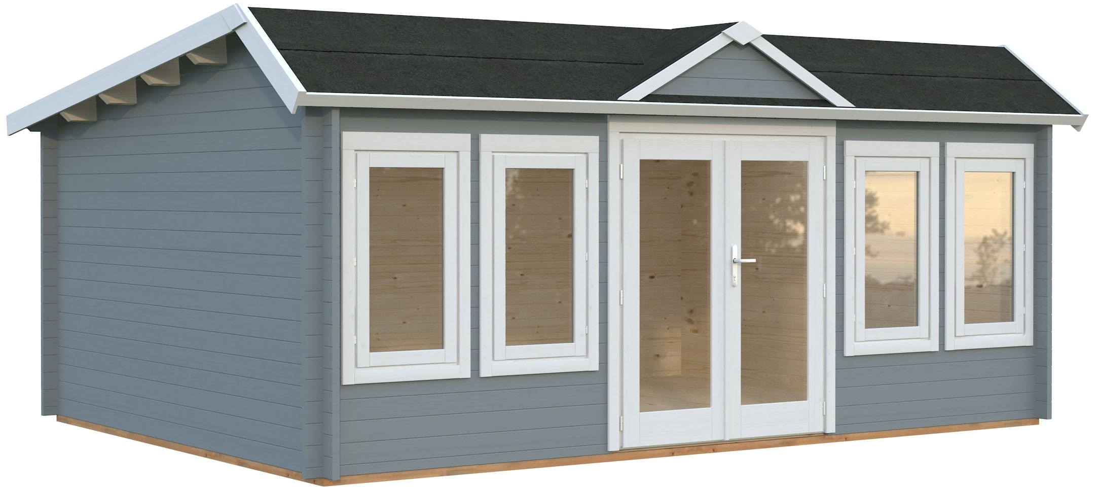 Palmako Gartenhaus "Claudia Pent" verschiedene Farben