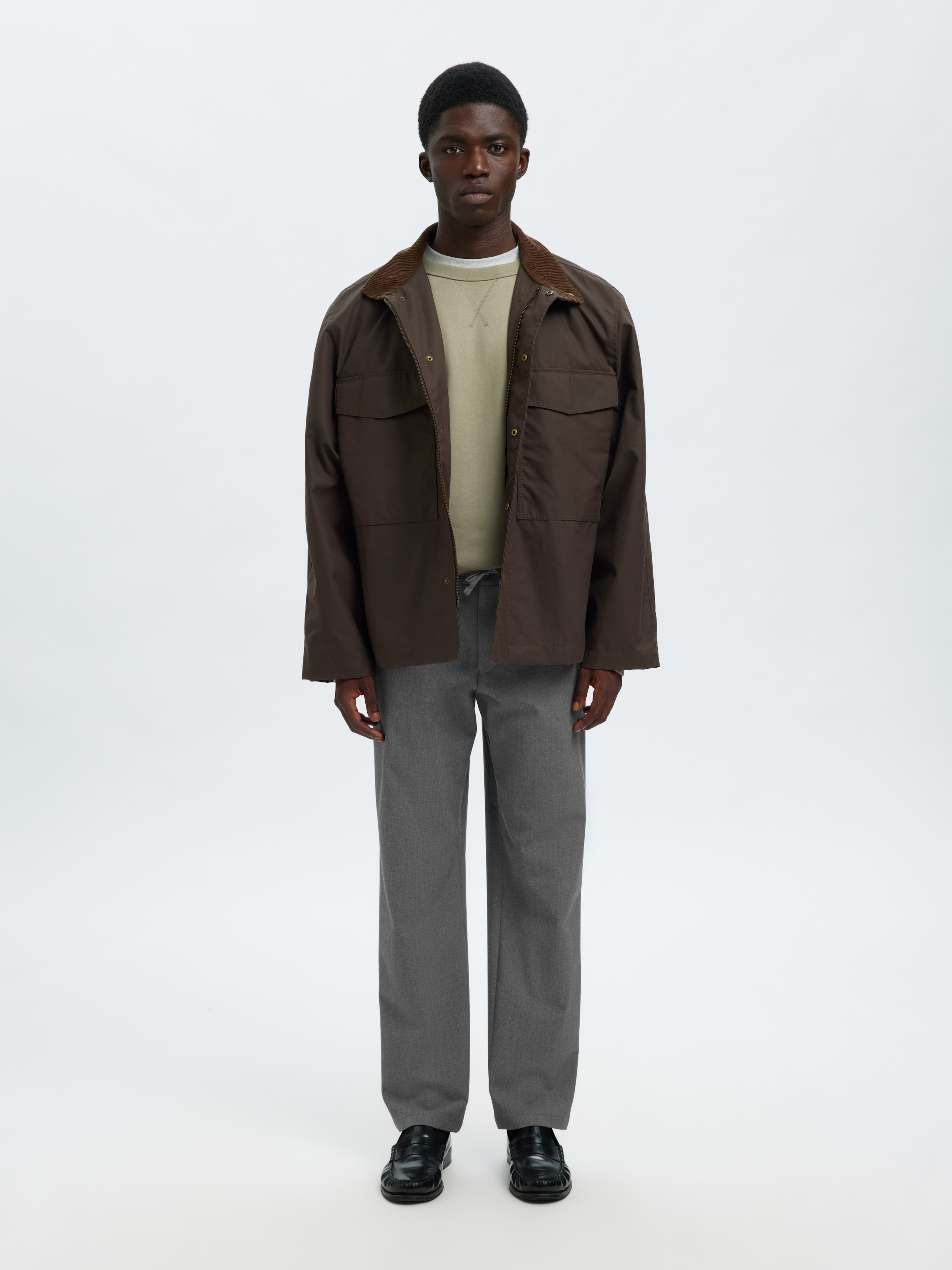 SELECTED Schlupfhose »SLH196-STRAIGHT ROBERT STRING PANT NOOS«  Materialmix, straight fit