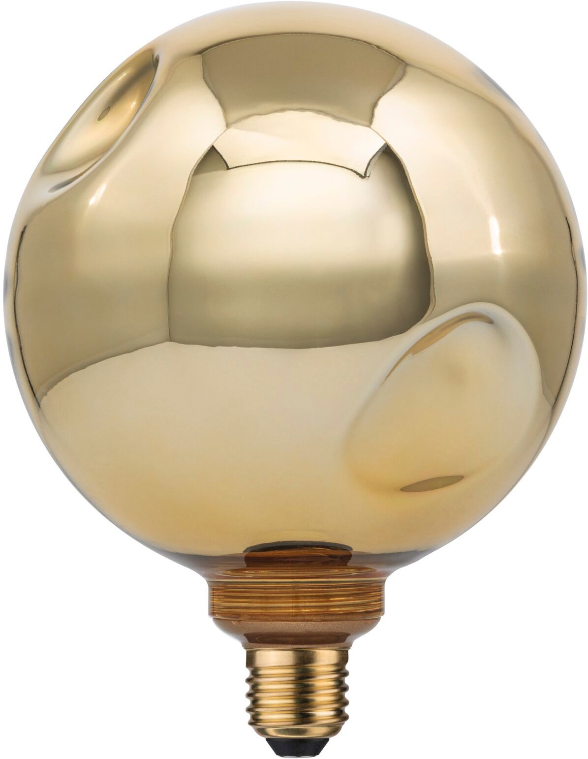 Paulmann LED-Filament »Vint G150 400lm 2700K gold 3step dim 4,7W 230V 3Dellen« E27 1 Stk. Warmweiß Dimmbar