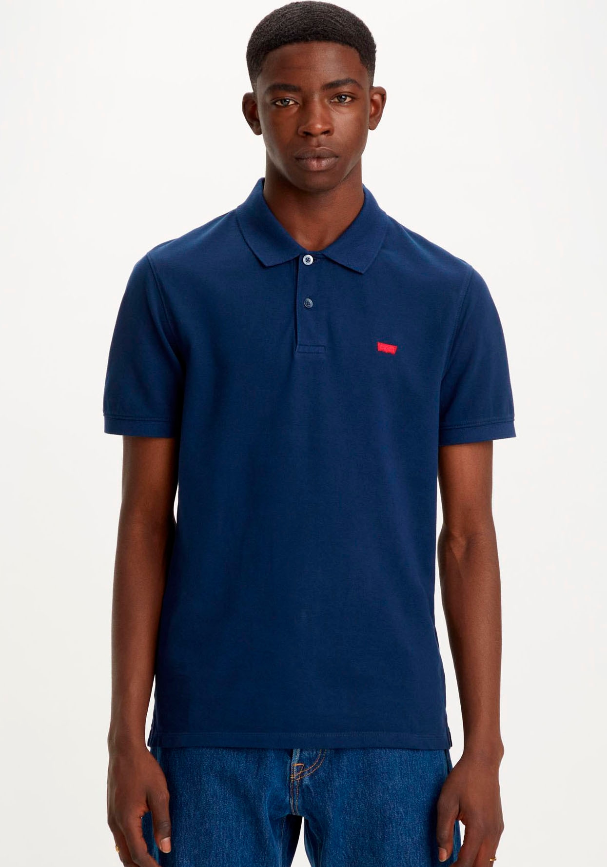 Levis Poloshirt "LE SLIM HOUSEMARK POLO" günstig online kaufen