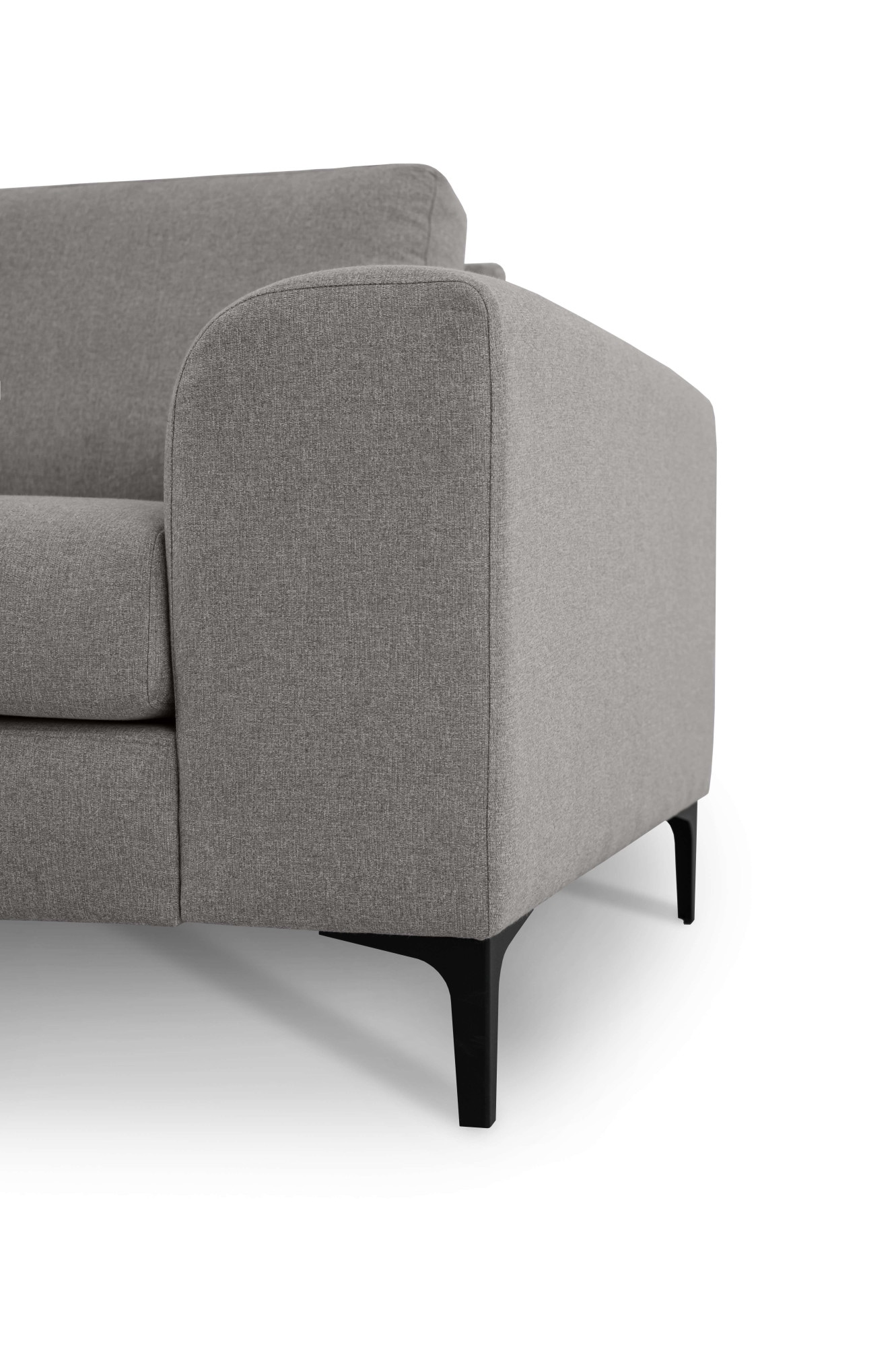 INOSIGN Ecksofa »Henry«, mit Metallbeinen, in modernem Design