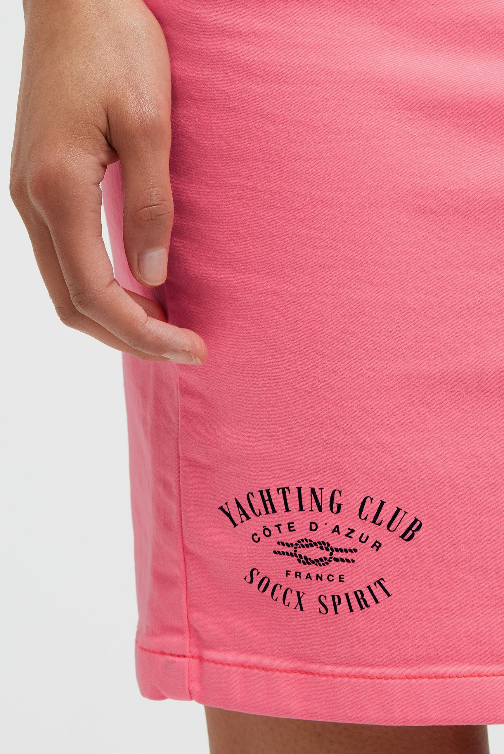 SOCCX Jeansrock mit Baumwolle