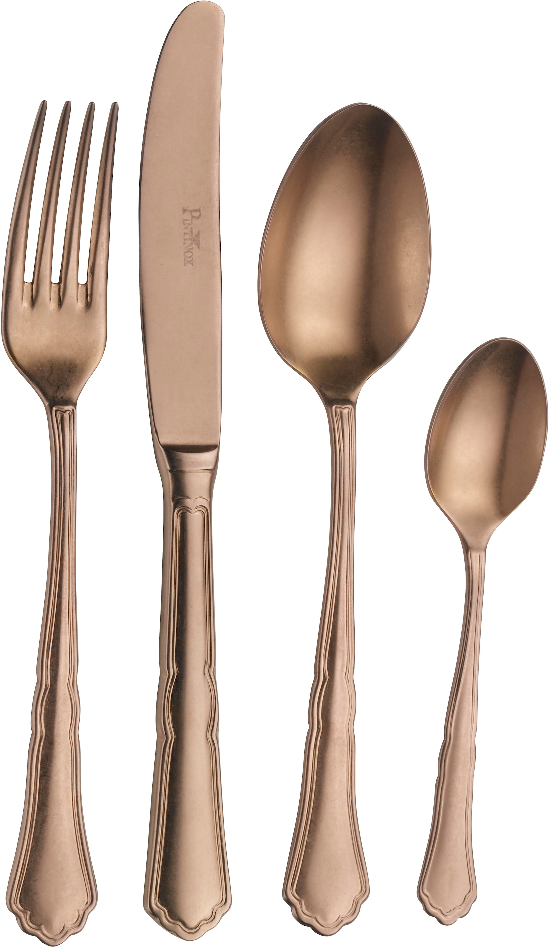 PINTINOX Besteck-Set "Settecento Alchemique Bronze" Optik Bronze SW PVD Bes günstig online kaufen