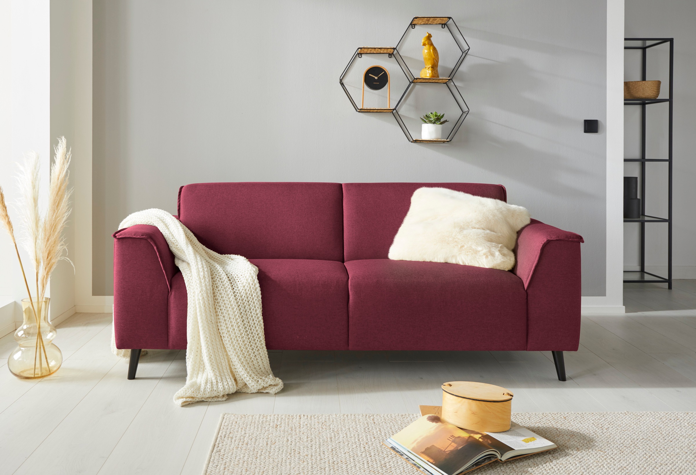 DOMO collection 2,5-Sitzer "Amora tolle Verarbeitungsdetails, komfortabel," günstig online kaufen