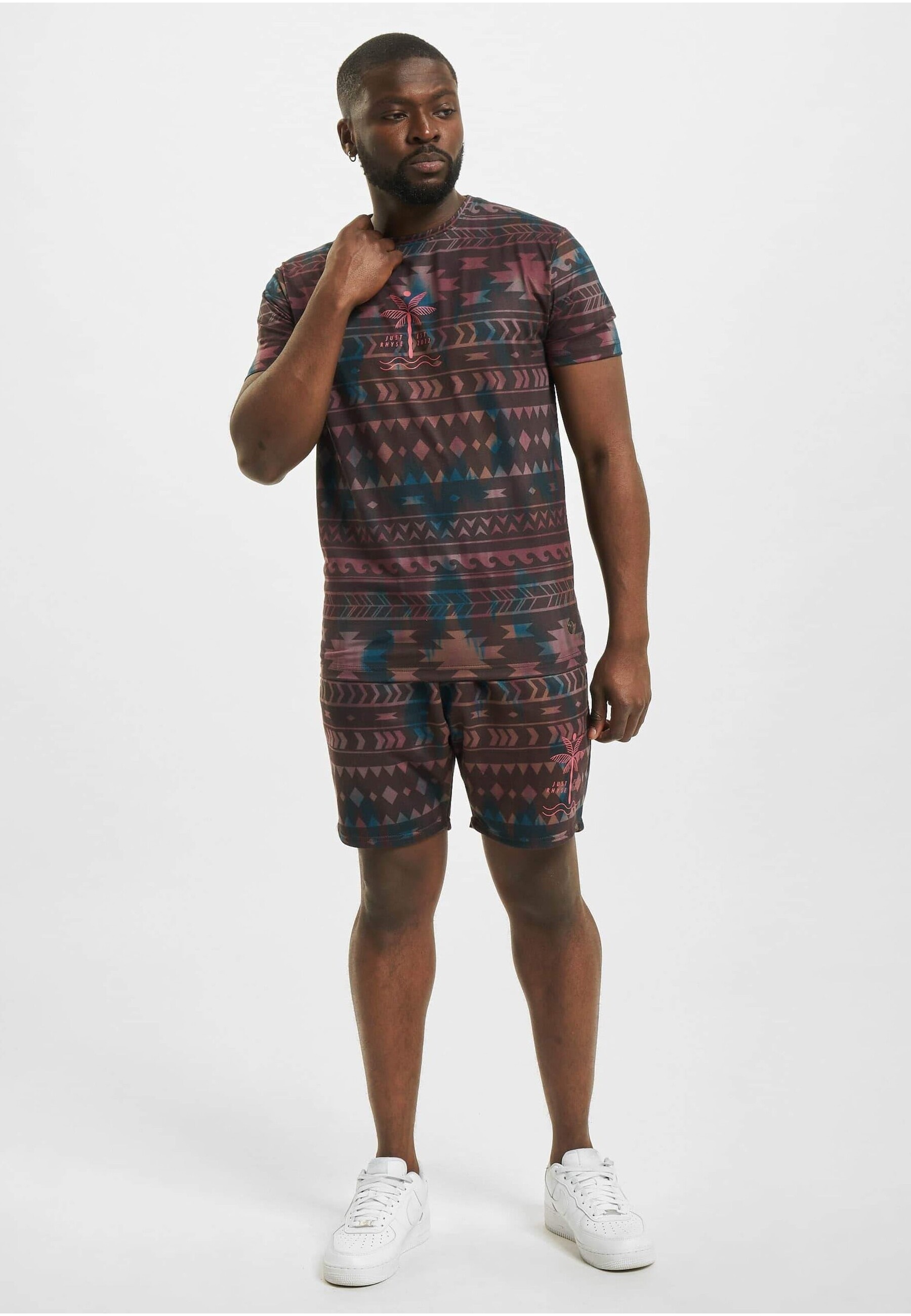 Just Rhyse Kurzarmshirt »Just Rhyse Herren Just Rhyse Pocosol T-Shirt« 1 Stk.