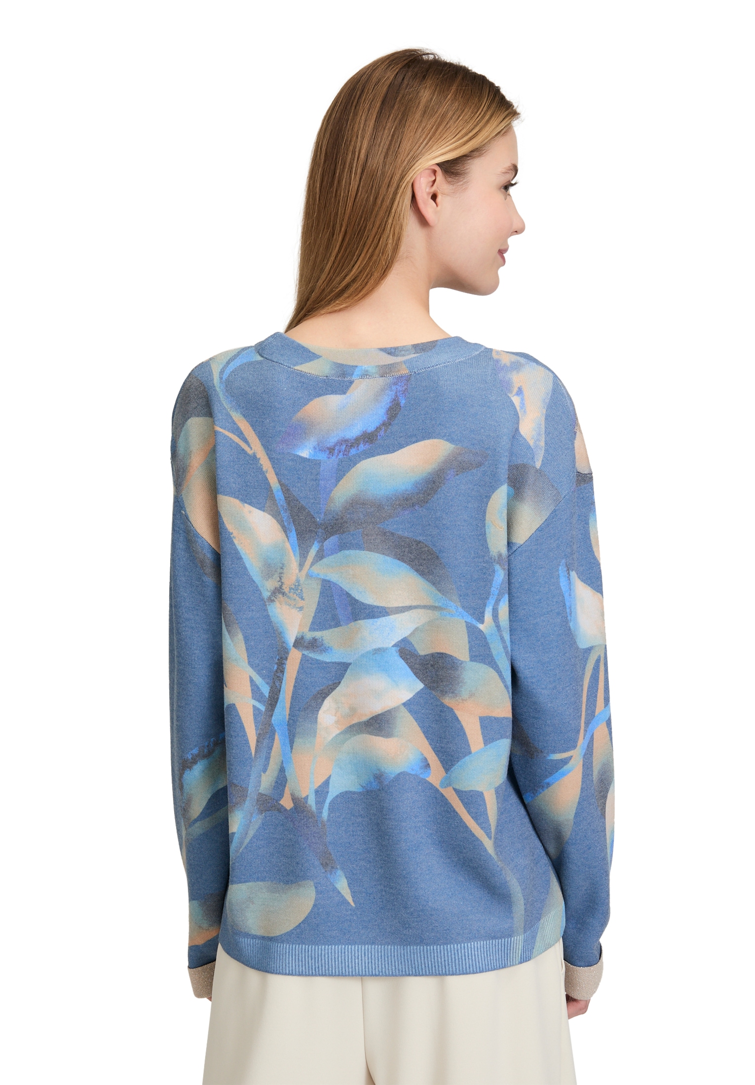 Betty Barclay Strickpullover »Betty Barclay Damen Feinstrickpullover mit Print«, (1 tlg.)