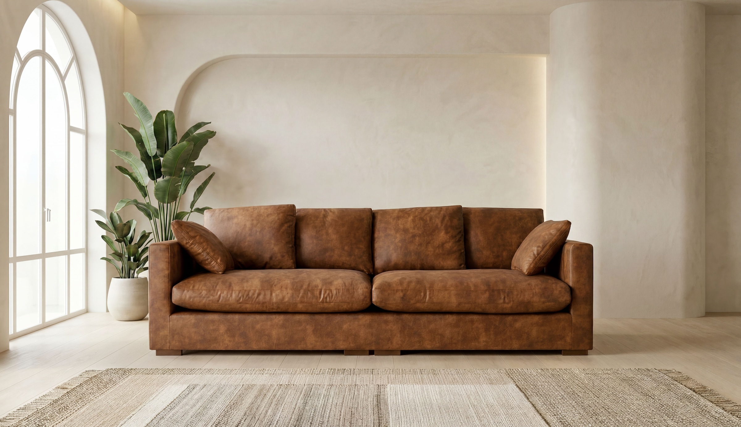 OTTO home Big-Sofa »Coray« extra weich und kuschelig, Füllung mit Federn und Daunen