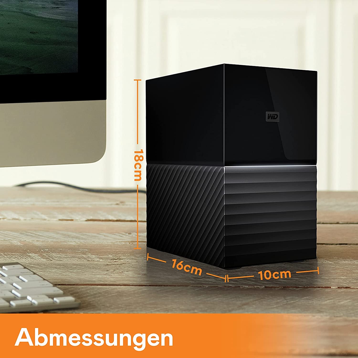 Western Digital externe HDD-Festplatte »WD My Book Duo«, Anschluss USB 3.0