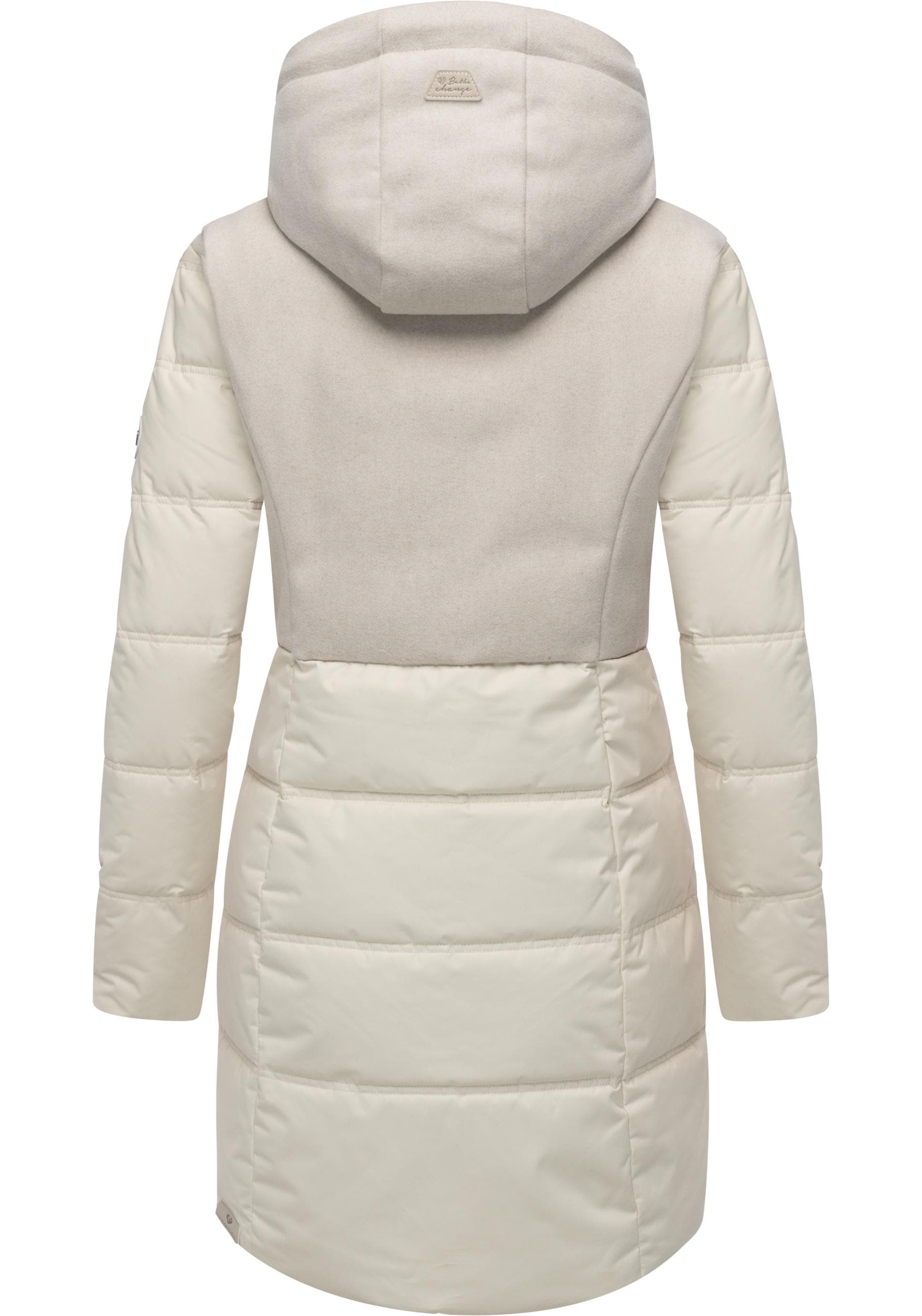 Ragwear Winterjacke »Ashani Block Intl.«, mit Kapuze, stylischer Winterparka mit gefütterter Kapuze