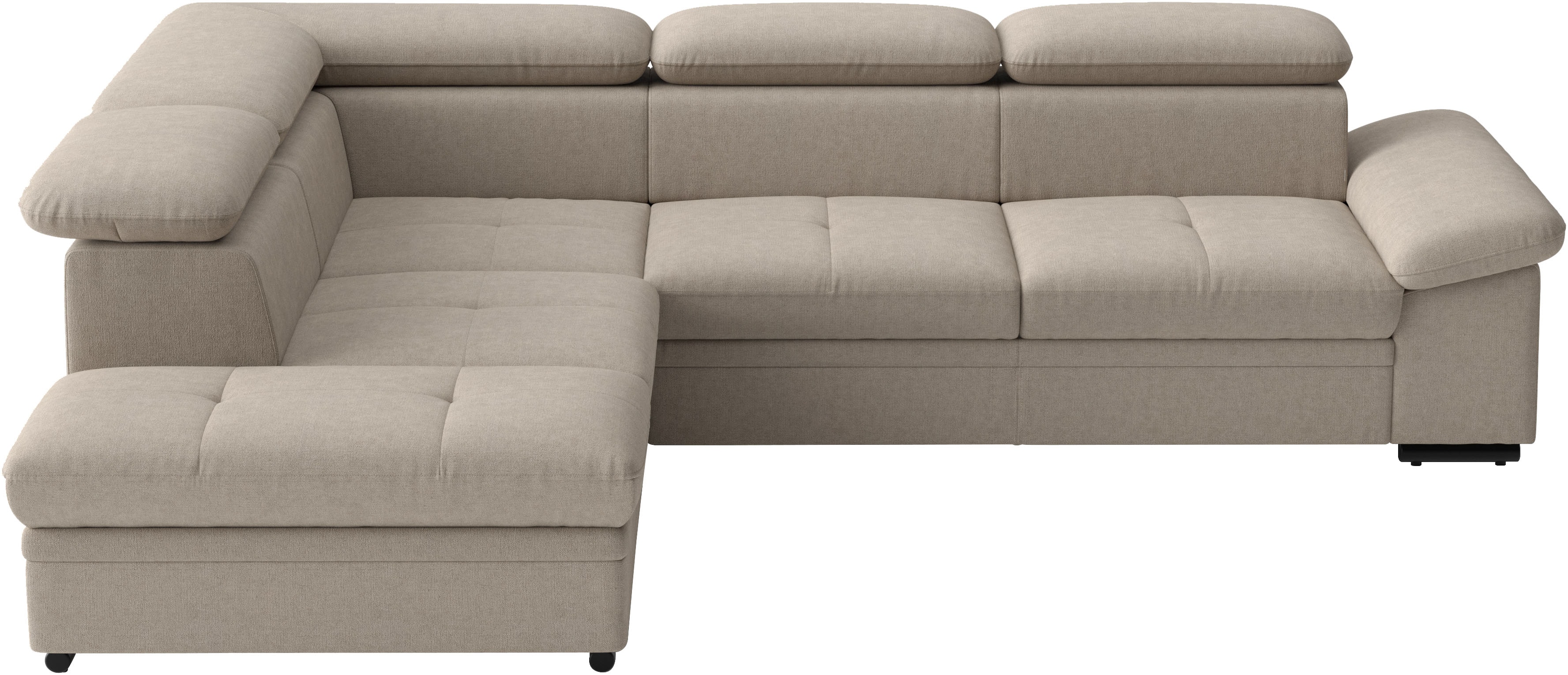 sit&more Ecksofa "Viola, L-Form, B. 249 cm" optional Schlaffunktion