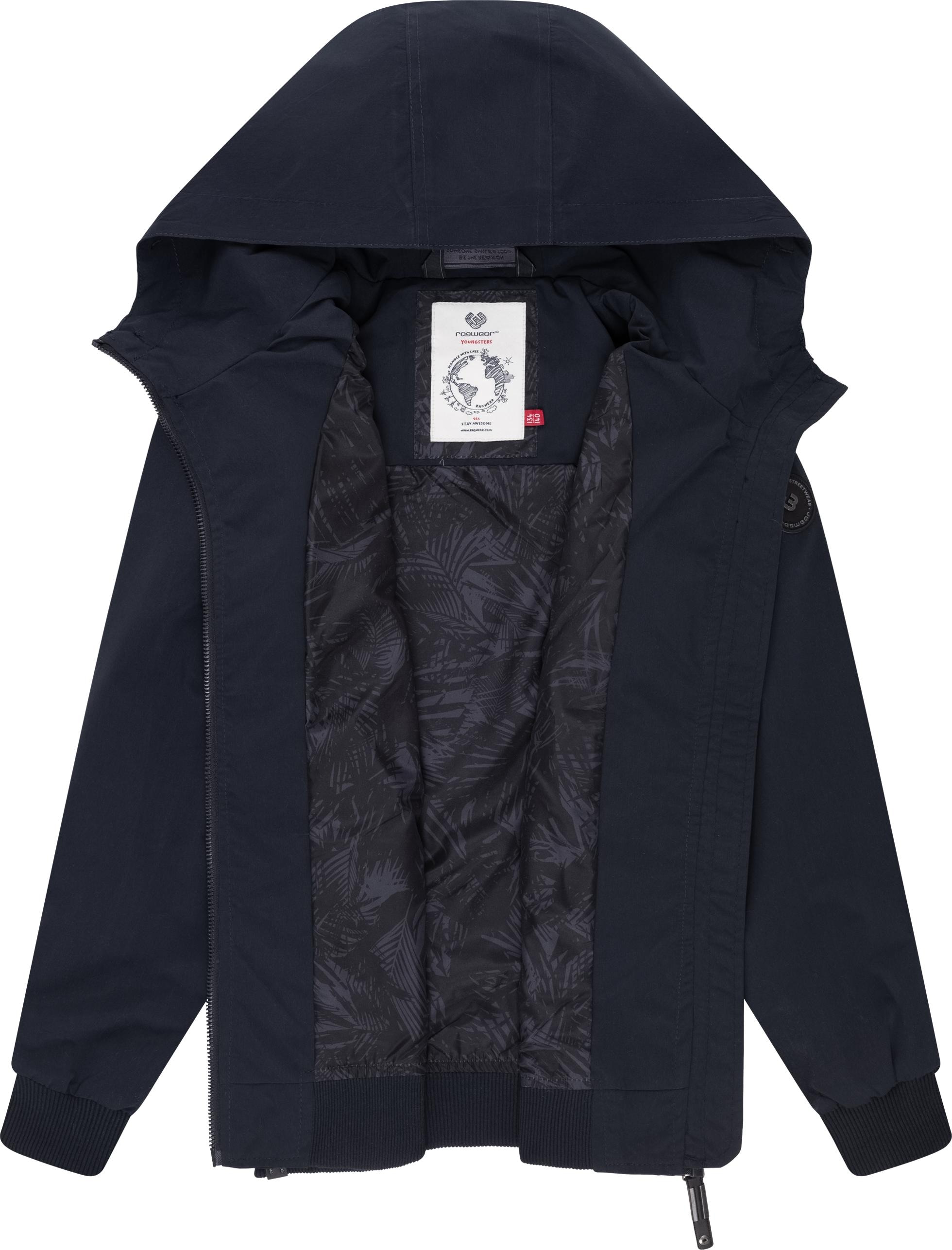 Ragwear Outdoorjacke »Matys«, mit Kapuze, wasserdichte und atmungsaktive Kapuzenjacke für Jungen