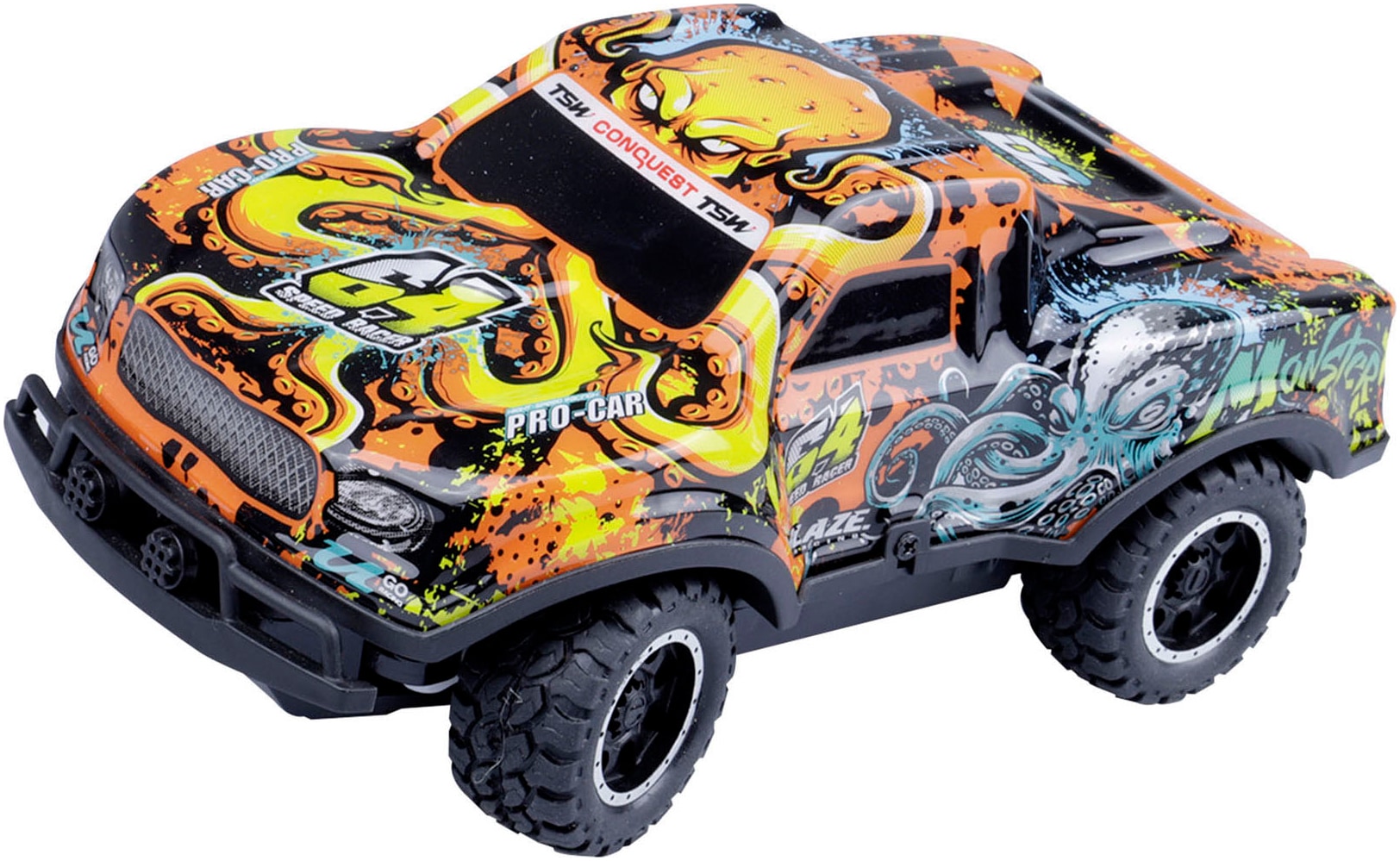 Revell® RC-Monstertruck »Revell® control, Ghost Driver, 2,4 GHz, orange«, mit LED-Licht