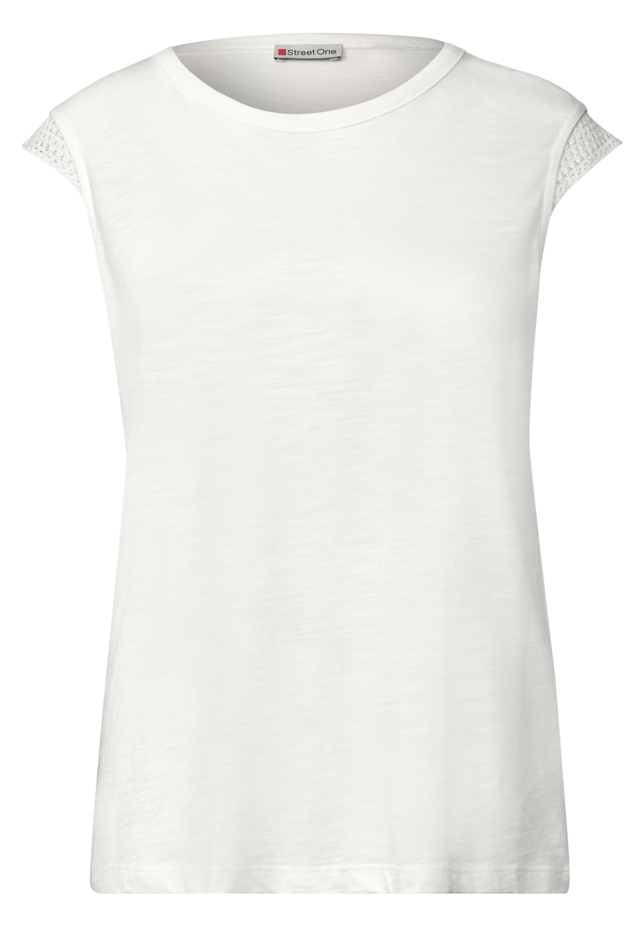 STREET ONE T-Shirt mit Rundhalsausschnitt