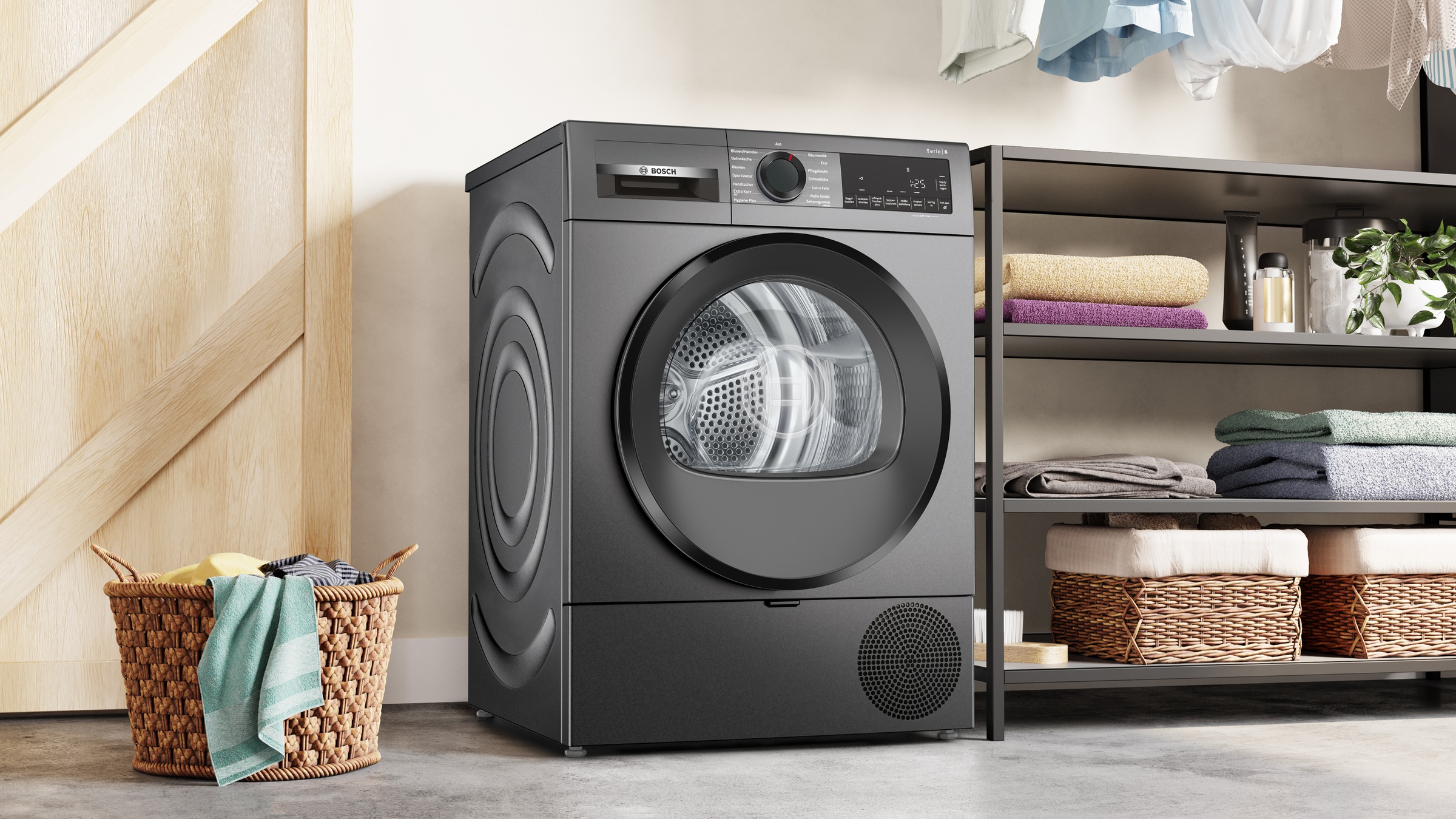 BOSCH Wärmepumpentrockner »WQG243DR10« Serie 6