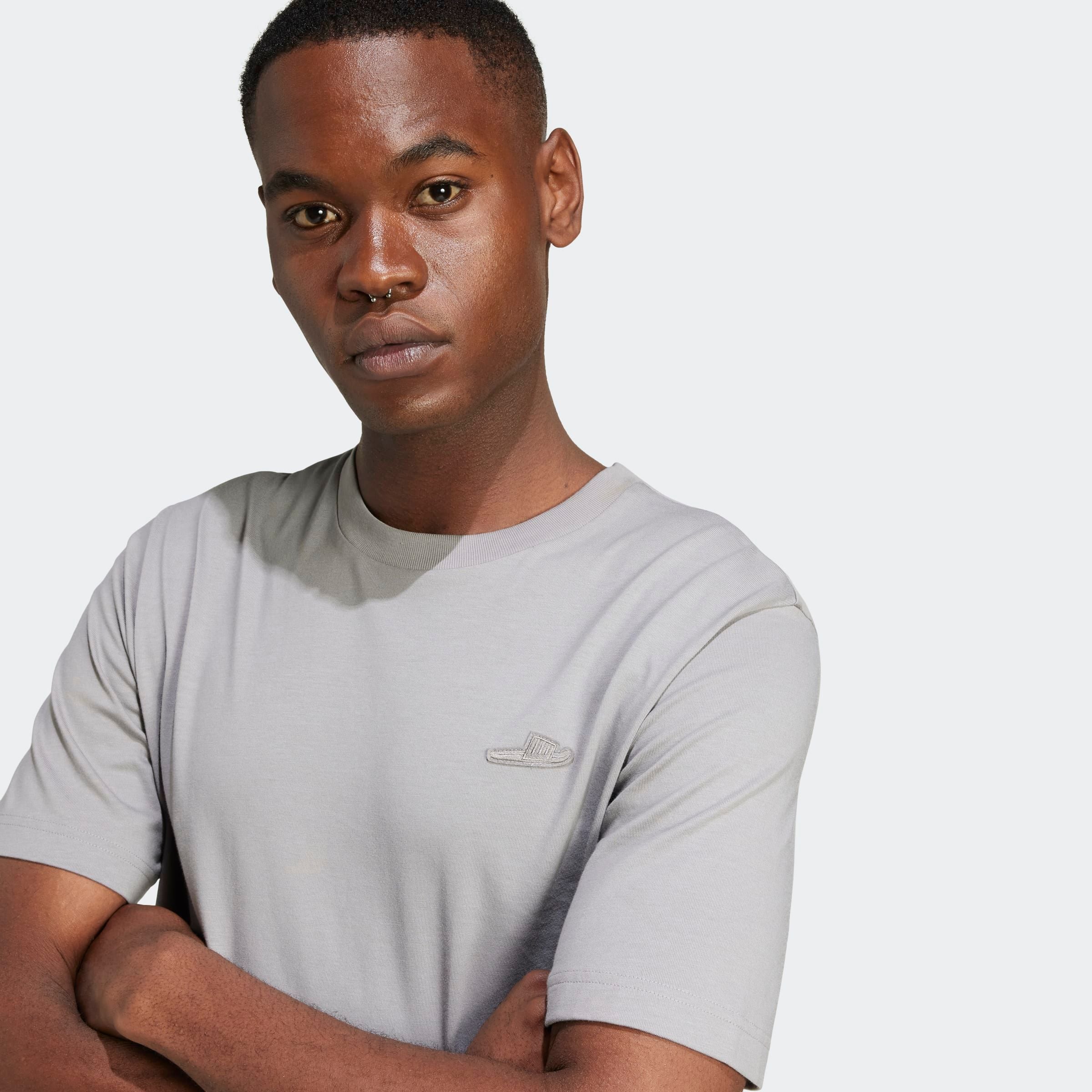 adidas Sportswear T-Shirt »M L SLIDE TEE«, mit adidas Badeschlappen-Grafik, weiche Baumwolle