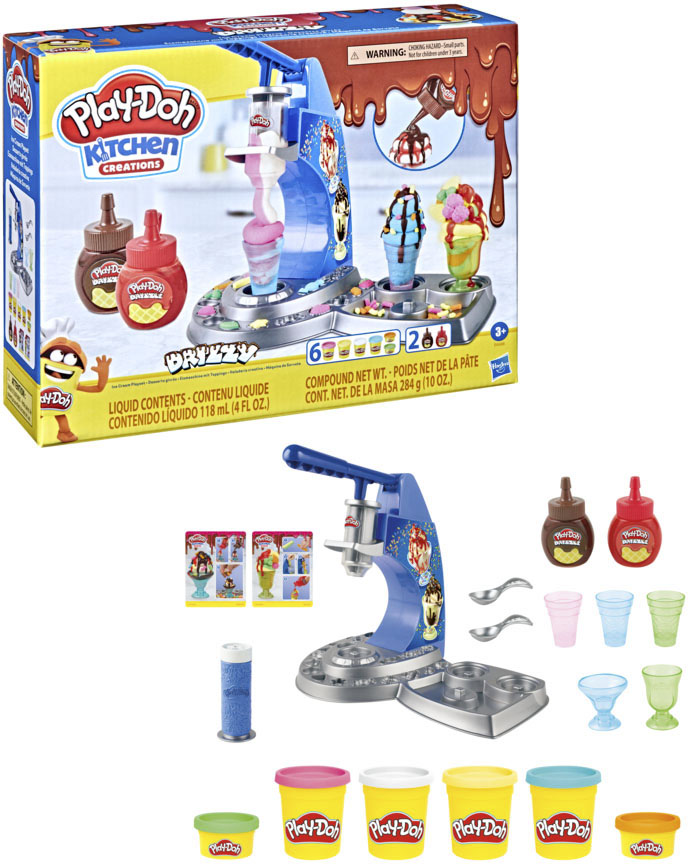 Knete »Play-Doh, Drizzy Eismaschine«