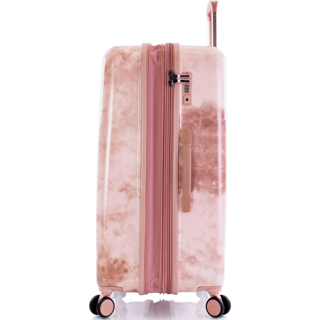 Heys Hartschalen-Trolley »Tie-Dye pink, 76 cm«, 4 Rollen