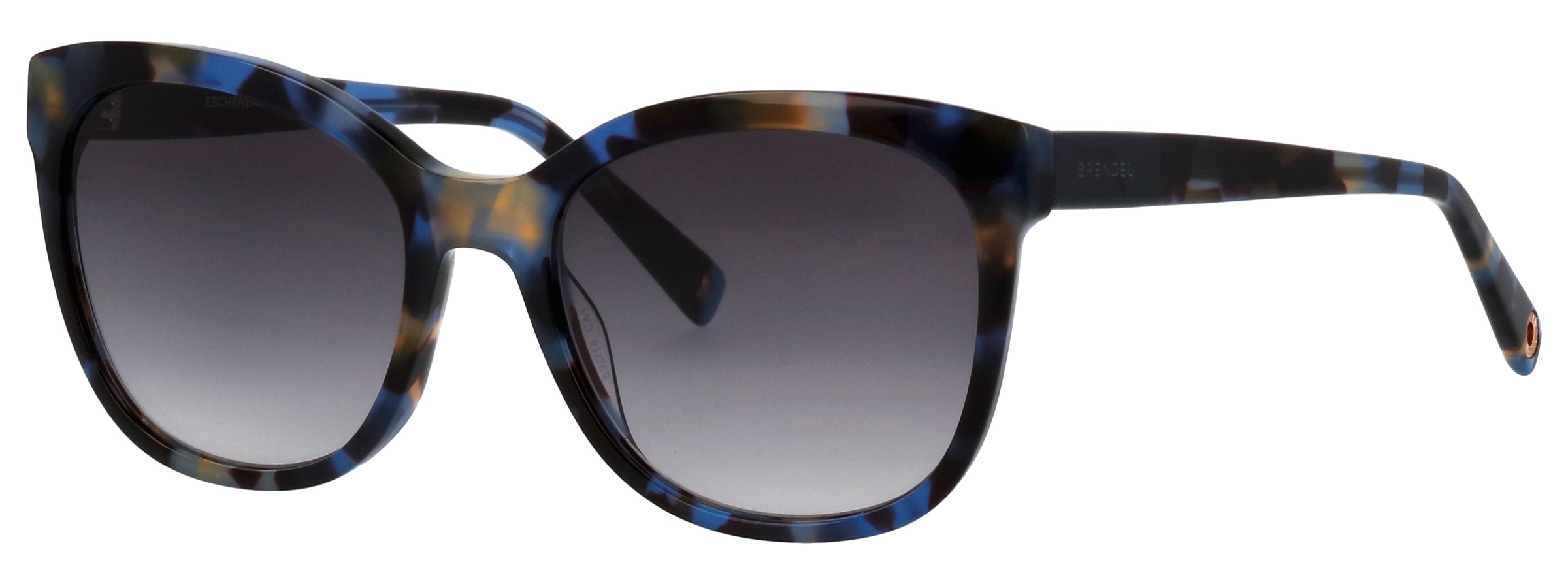 Sonnenbrille BRENDEL EYEWEAR "BRENDEL eyewear Sonnenbrille", Damen, blau (verspieltes blau, havanna), Sonnenbrillen Sonnenbrille