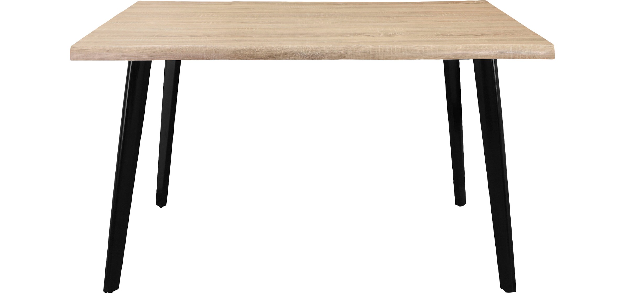 BAUR Optik, Esstisch | Höhe Tischplatte Gestell aus »Risnabben«, (1 Metall Wildeiche schwarz, St.), cm bestellen in 76 andas