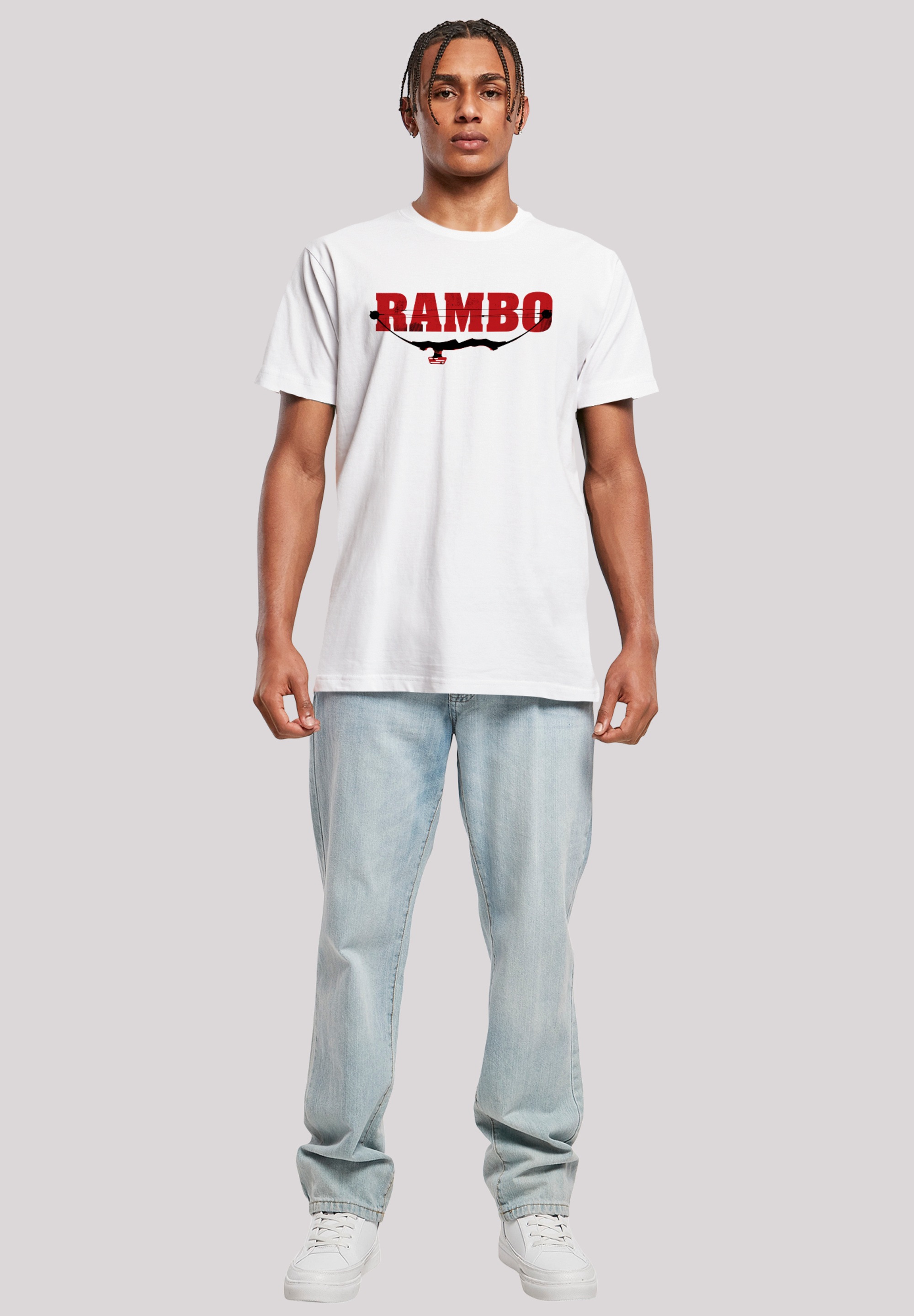 F4NT4STIC T-Shirt »Rambo Logo Compound Bow« Premium Qualität