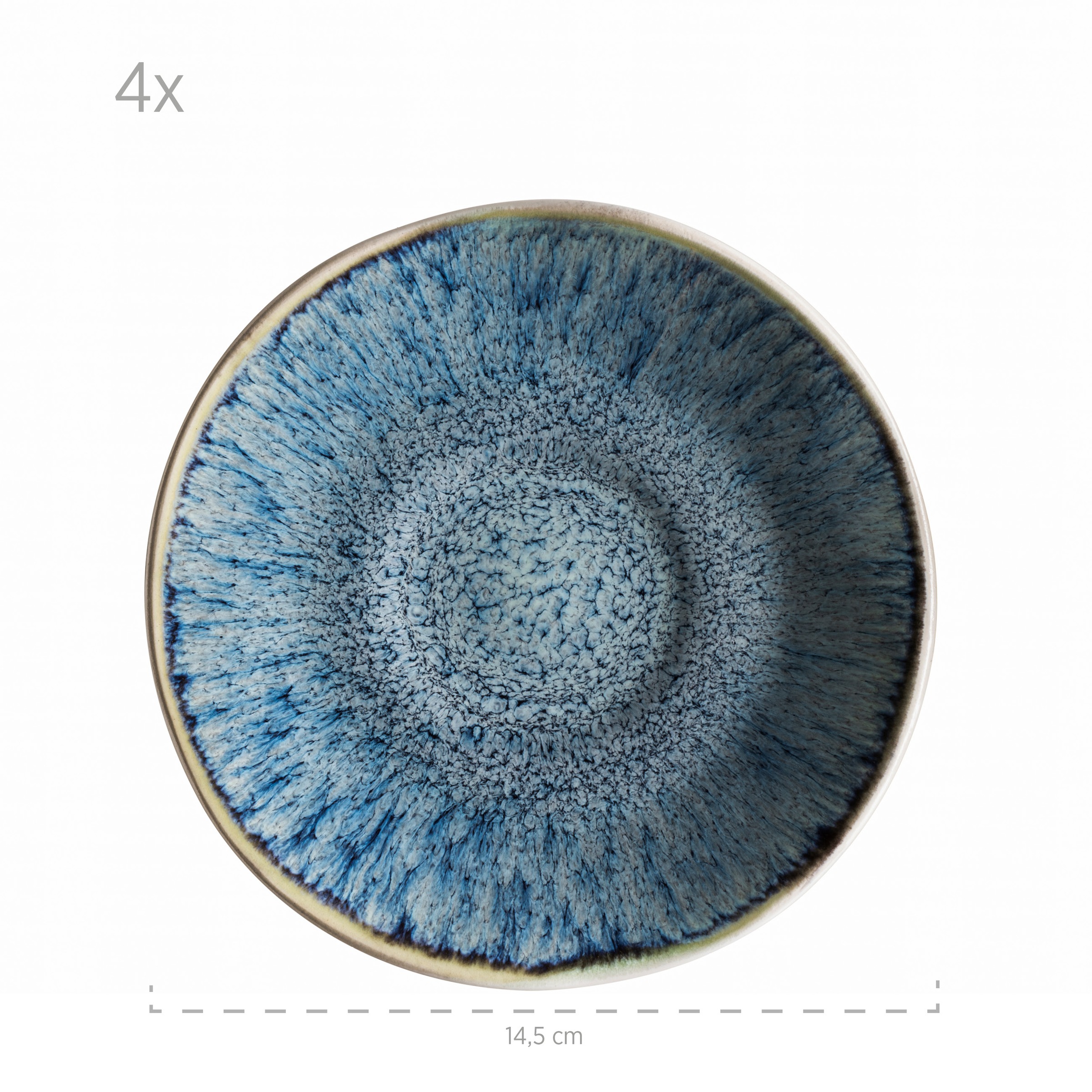 MÄSER Tasse »FROZEN, Tassen-Set, Steinzeug«