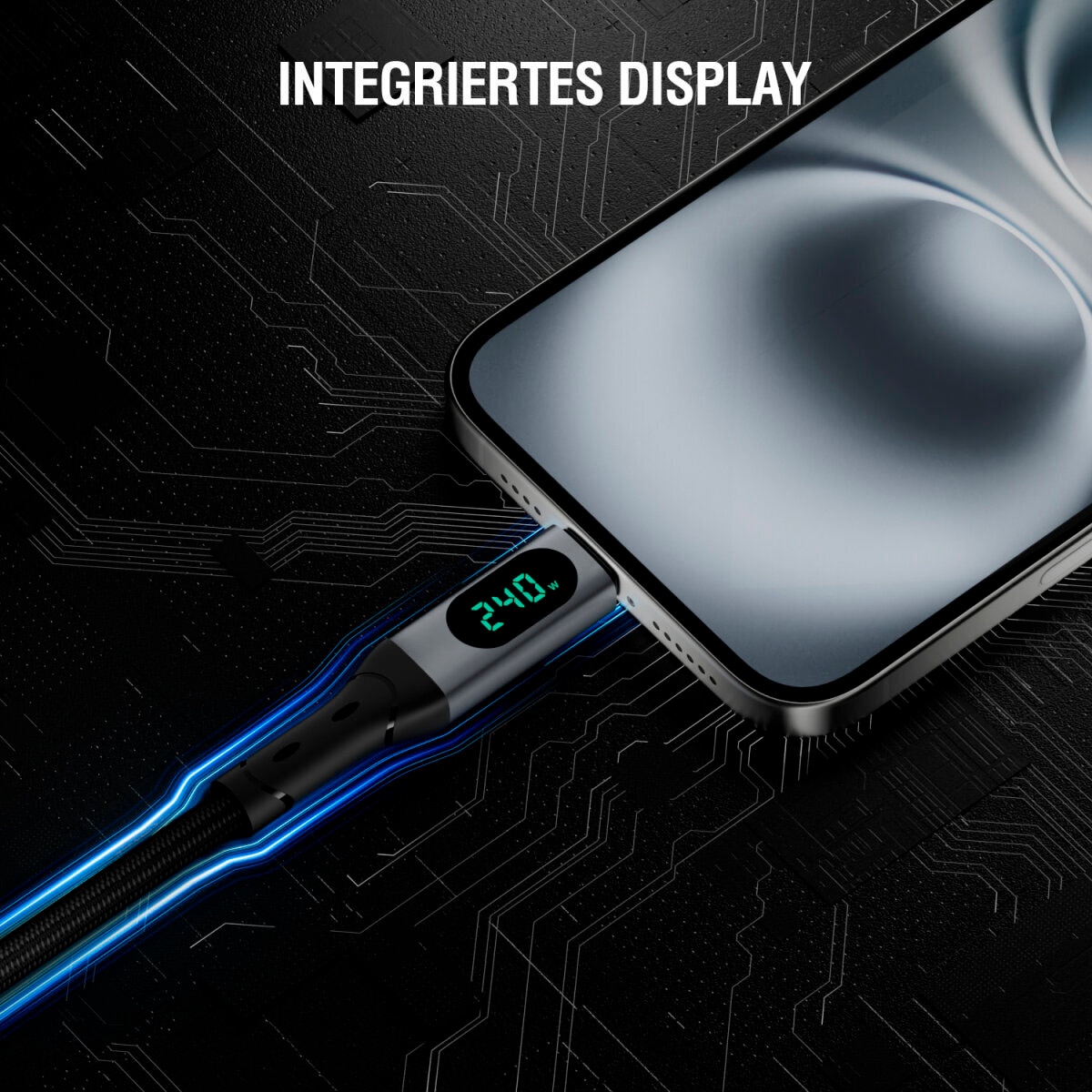 4smarts USB-Kabel »DigitCord Enterprise USB4 240W«, USB Typ C-USB Typ C, 150,00 cm