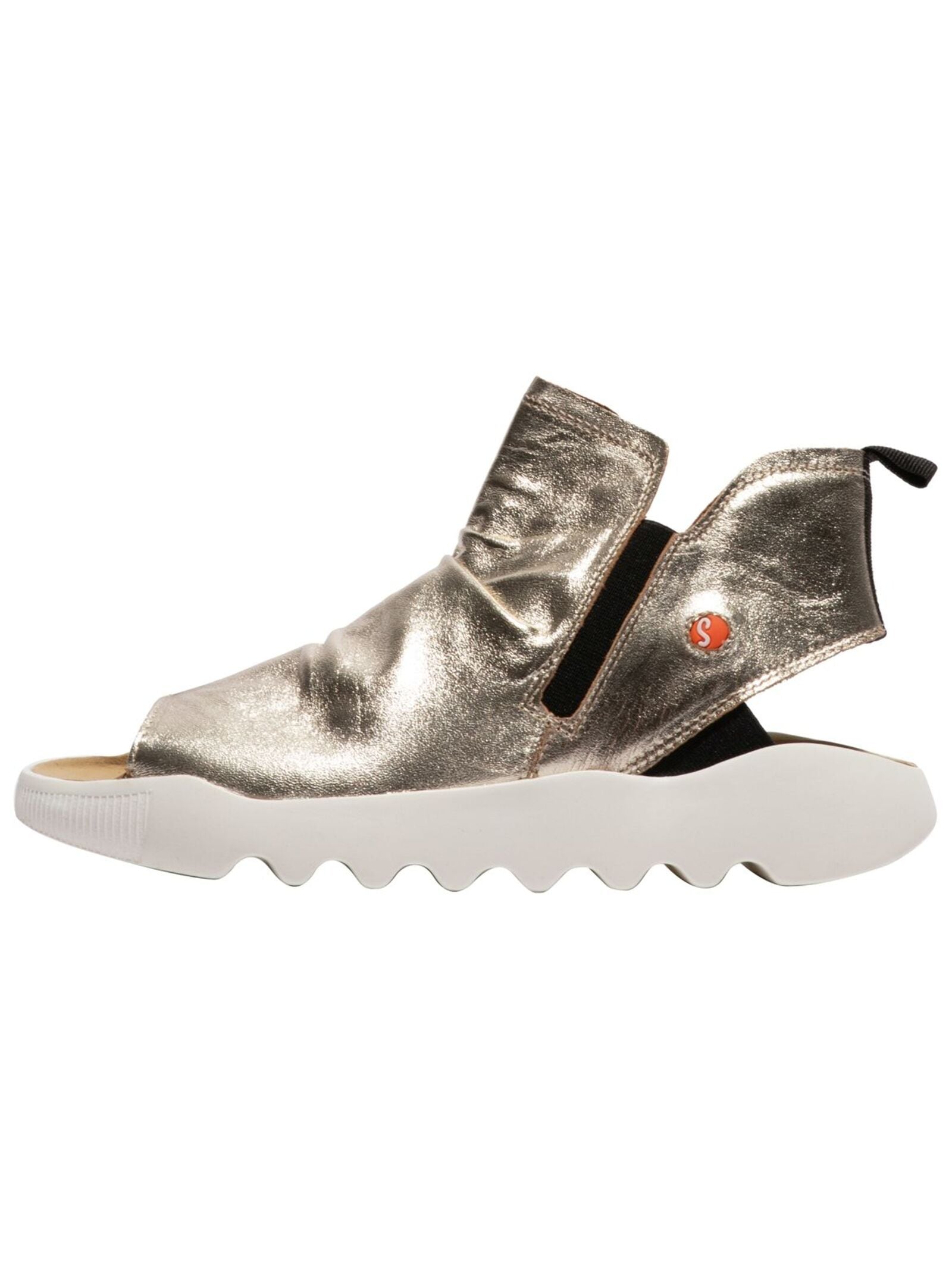 softinos Schaftsandalette »softinos Sandalen Leder/Textil«