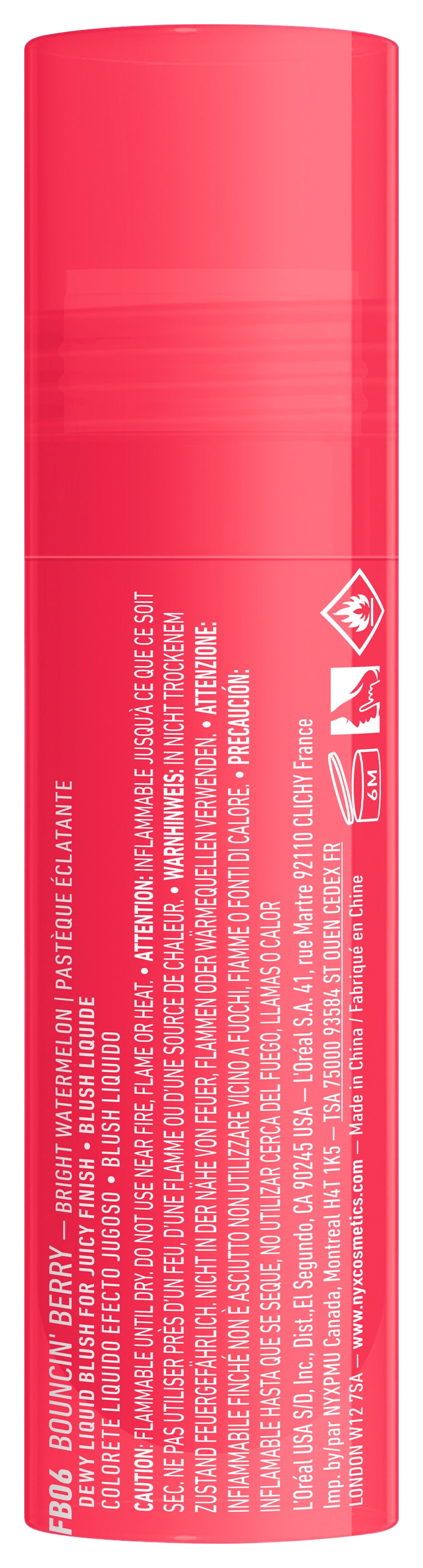 NYX Rouge »NYX Professional Makeup Fat Cheeks Blush«